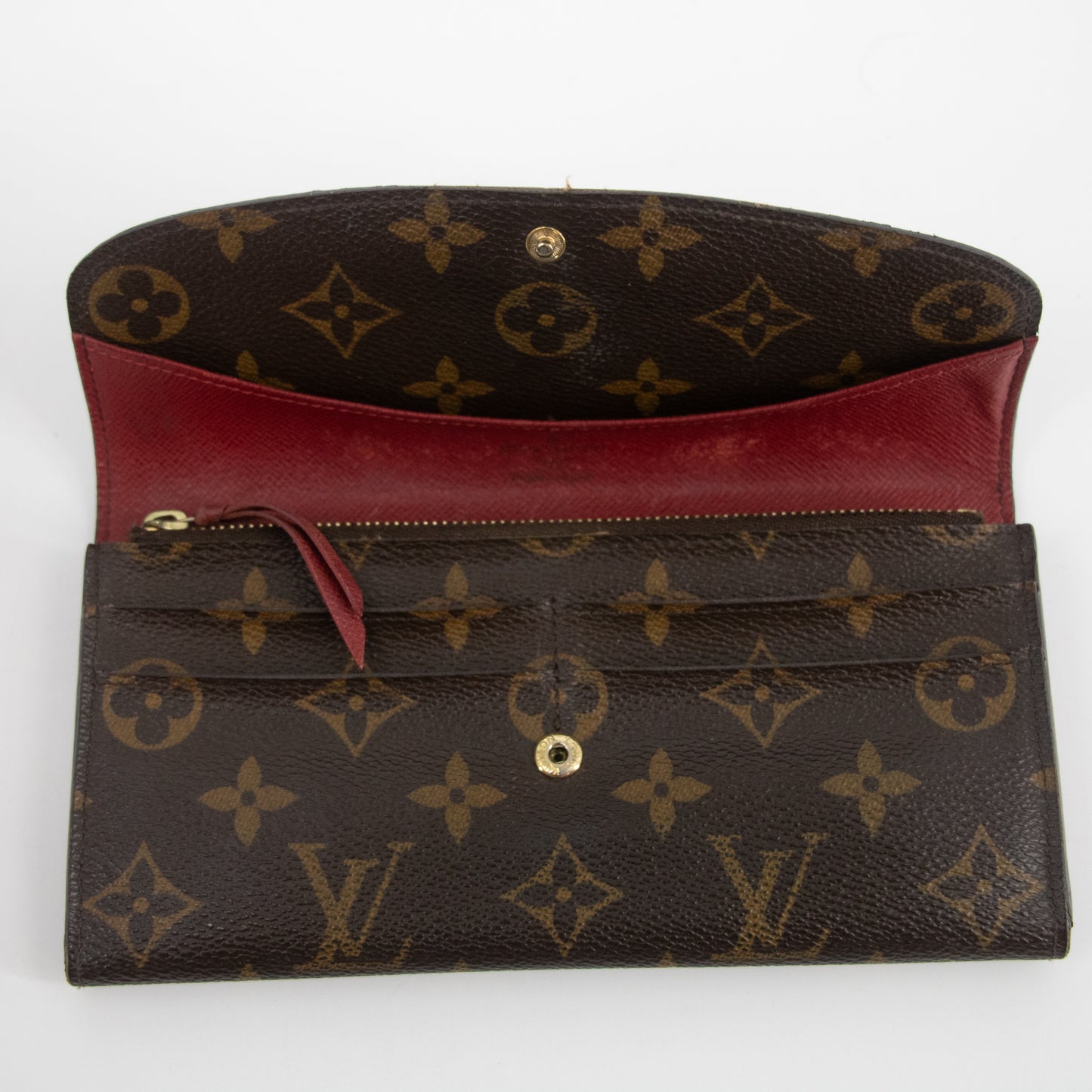Louis Vuitton Monogram Emilie Wallet #2276