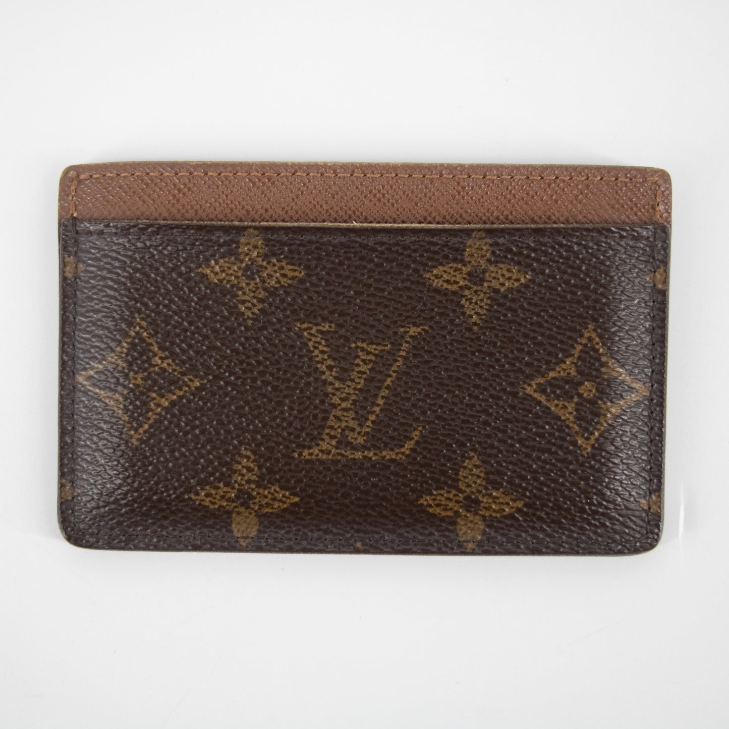 Louis Vuitton Monogram Porte Carte Card Case #2279