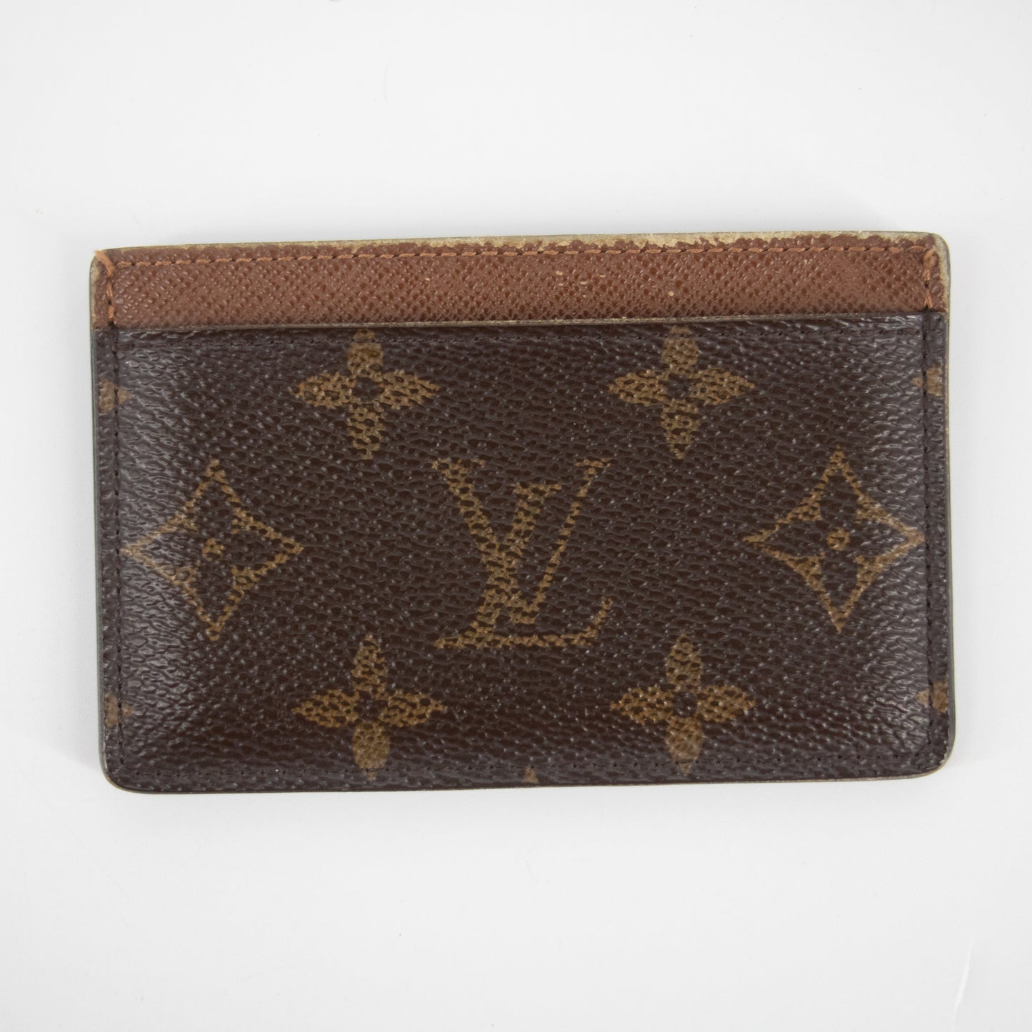 Louis Vuitton Monogram Porte Carte Card Case #2279