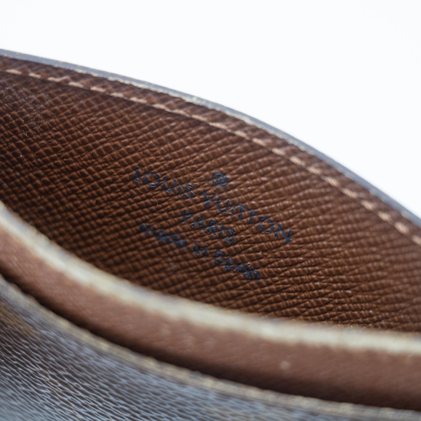 Louis Vuitton Monogram Porte Carte Card Case #2279