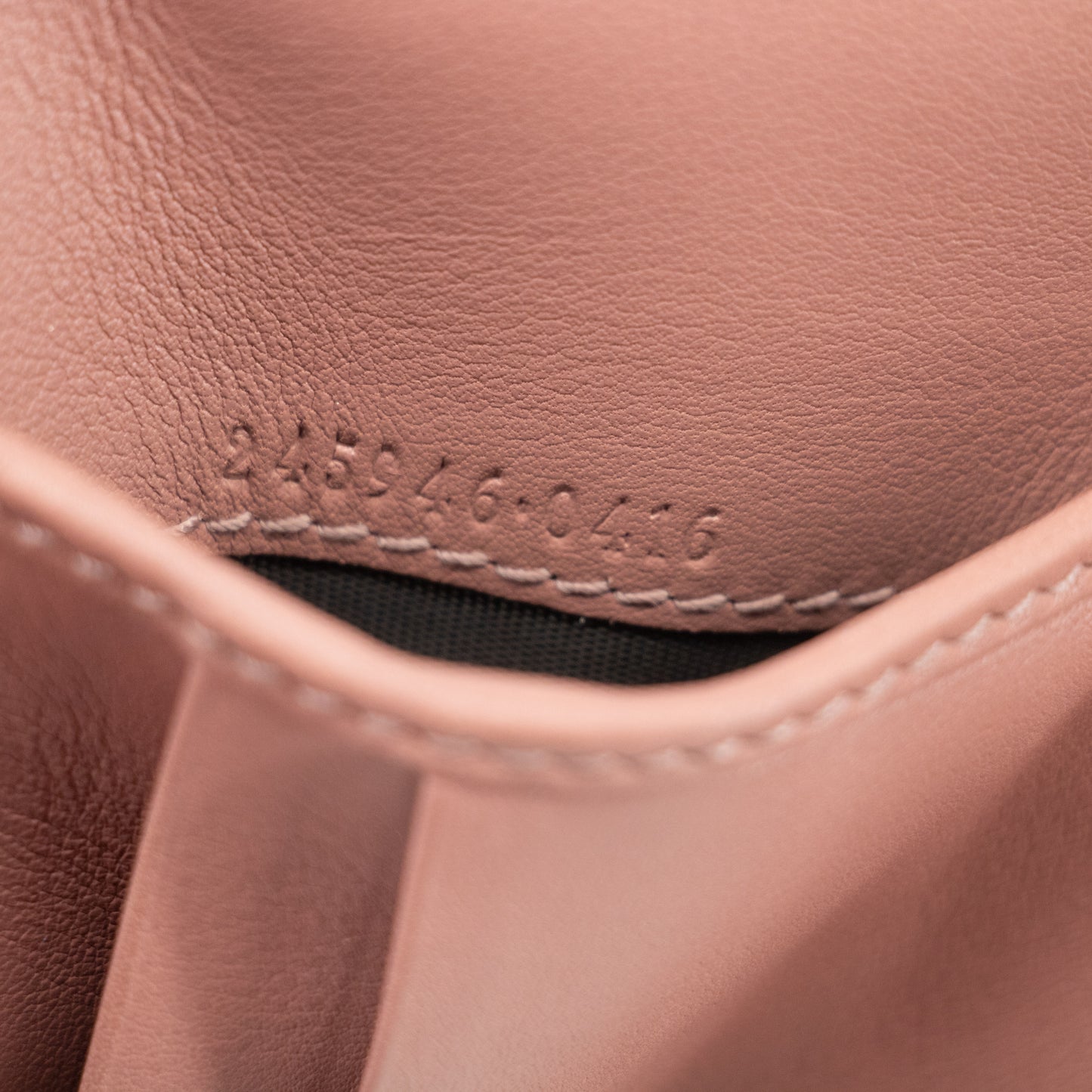 Gucci Pink Guccisima Leather 6-hole Planner #2288