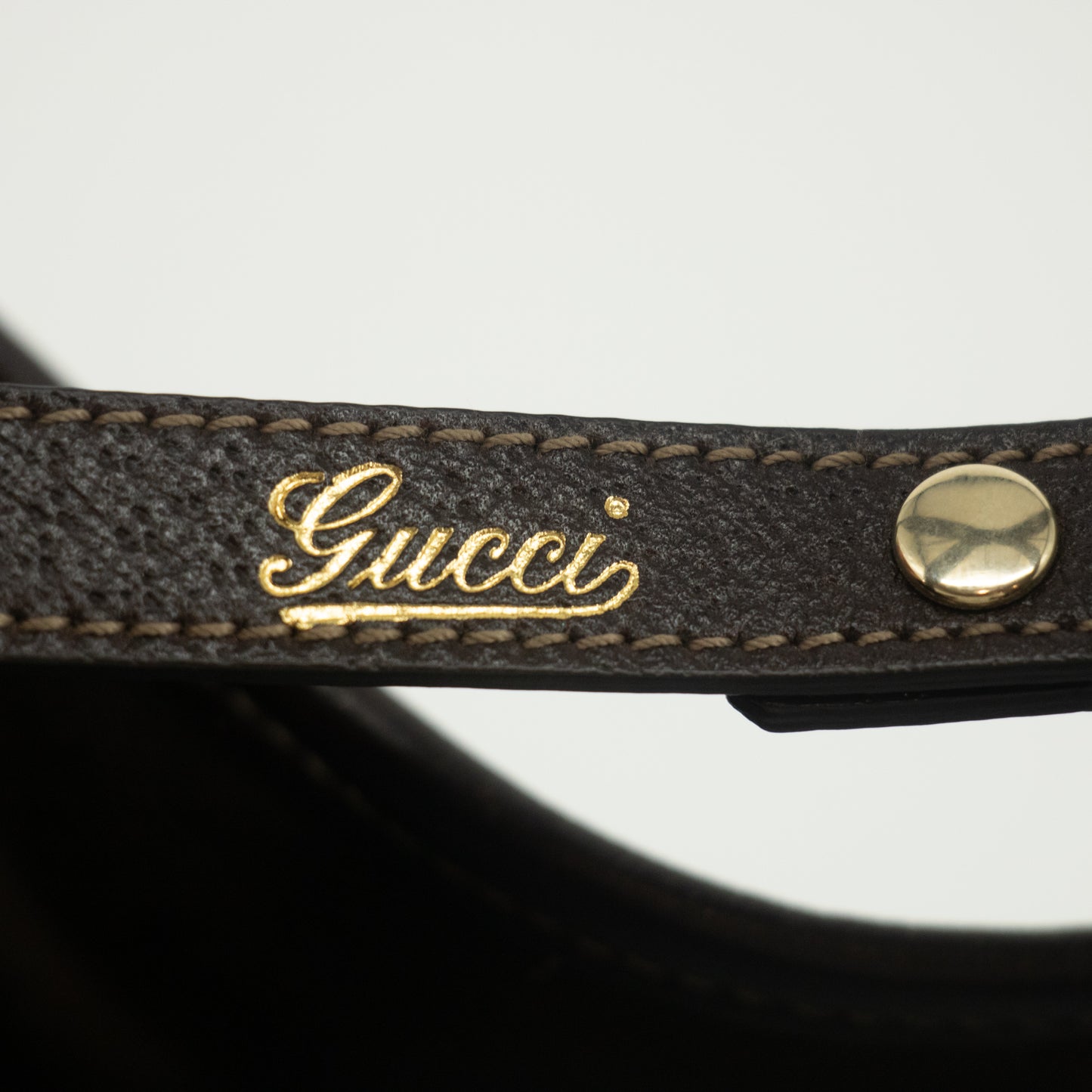 Gucci GG Canvas Brown Abbey Shoulder Bag #2302
