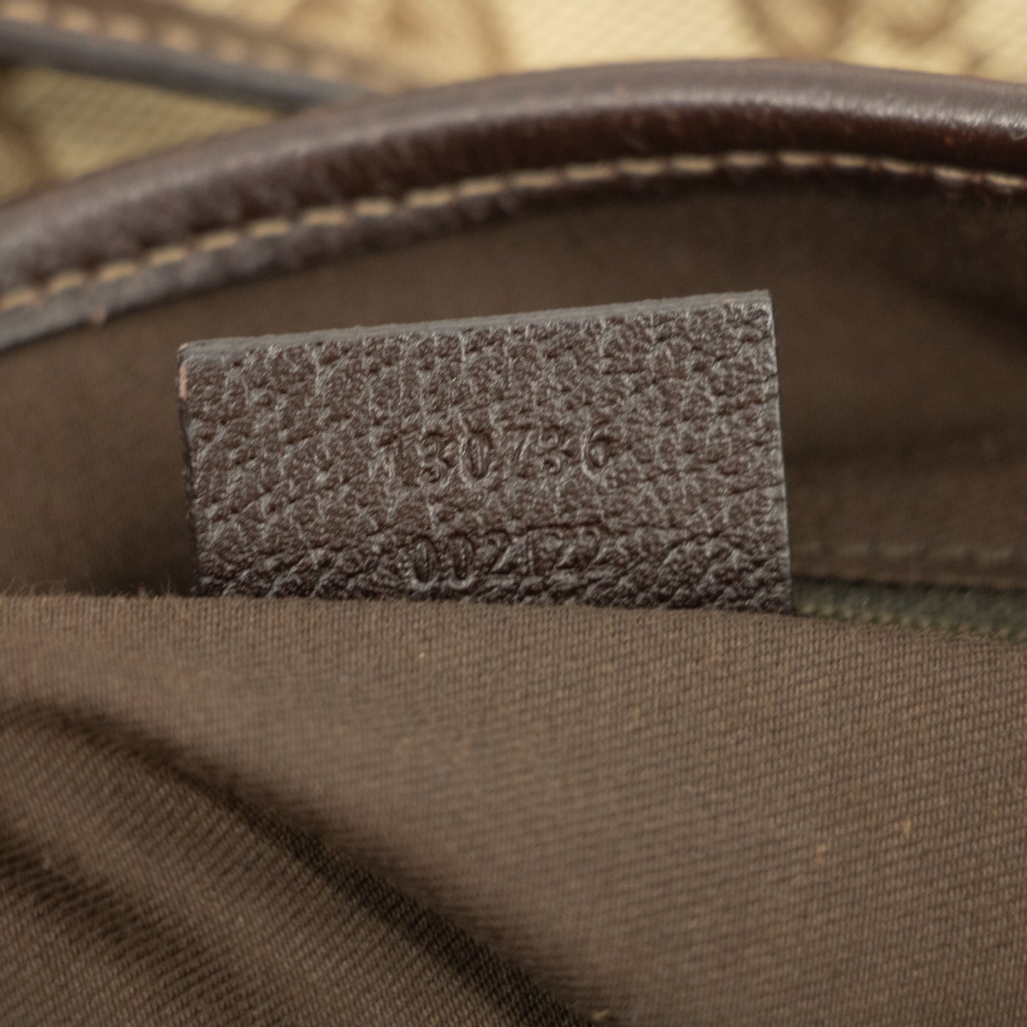 Gucci GG Canvas Brown Abbey Shoulder Bag #2302