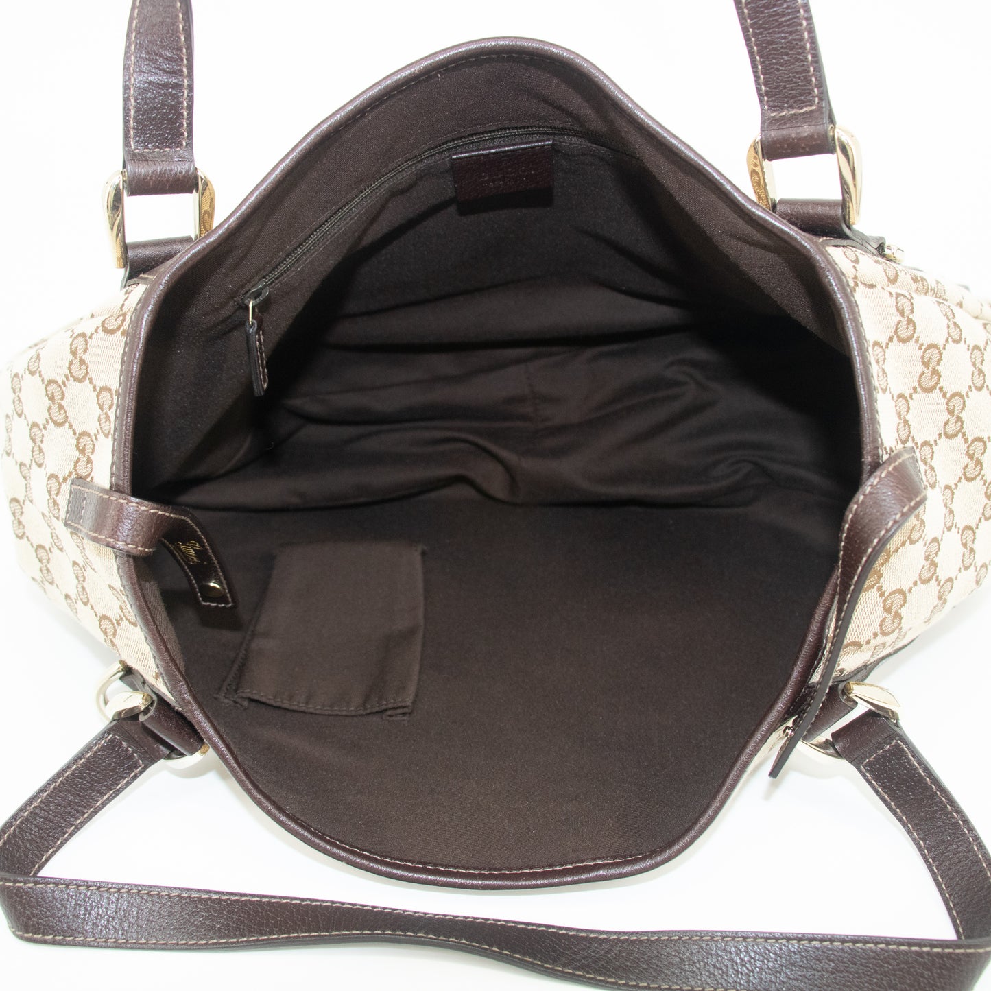 Gucci GG Canvas Brown Abbey Shoulder Bag #2302