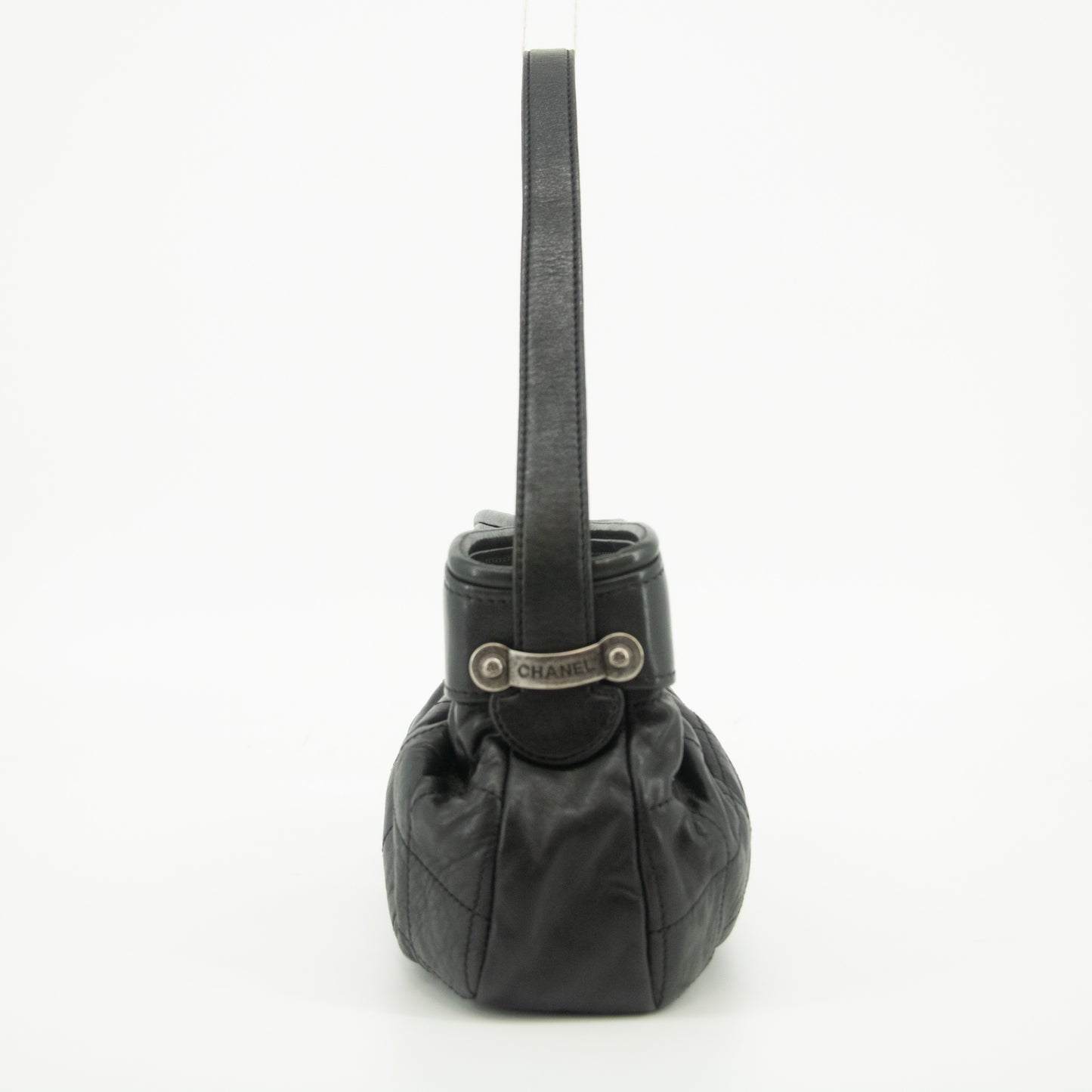 Chanel Lambskin Litz One Handle Shoulder Bag #2305