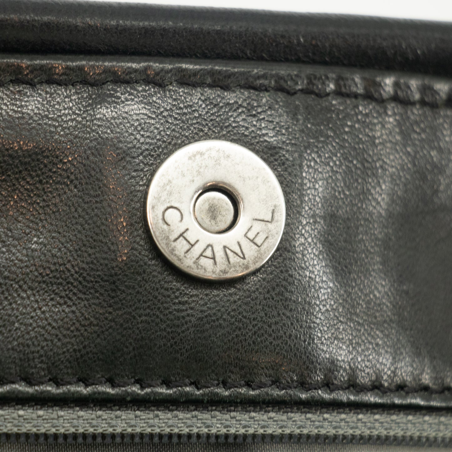 Chanel Lambskin Litz One Handle Shoulder Bag #2305