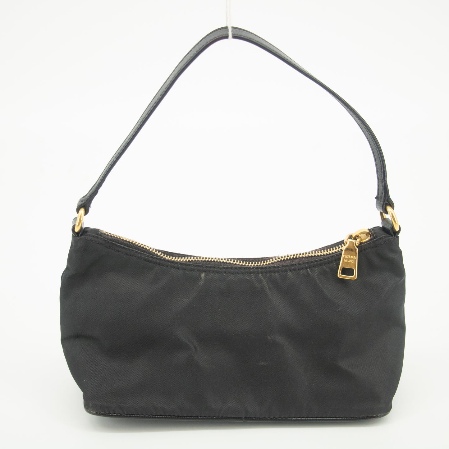 Prada Black Nylon Tessuto Pochette Bag #2308