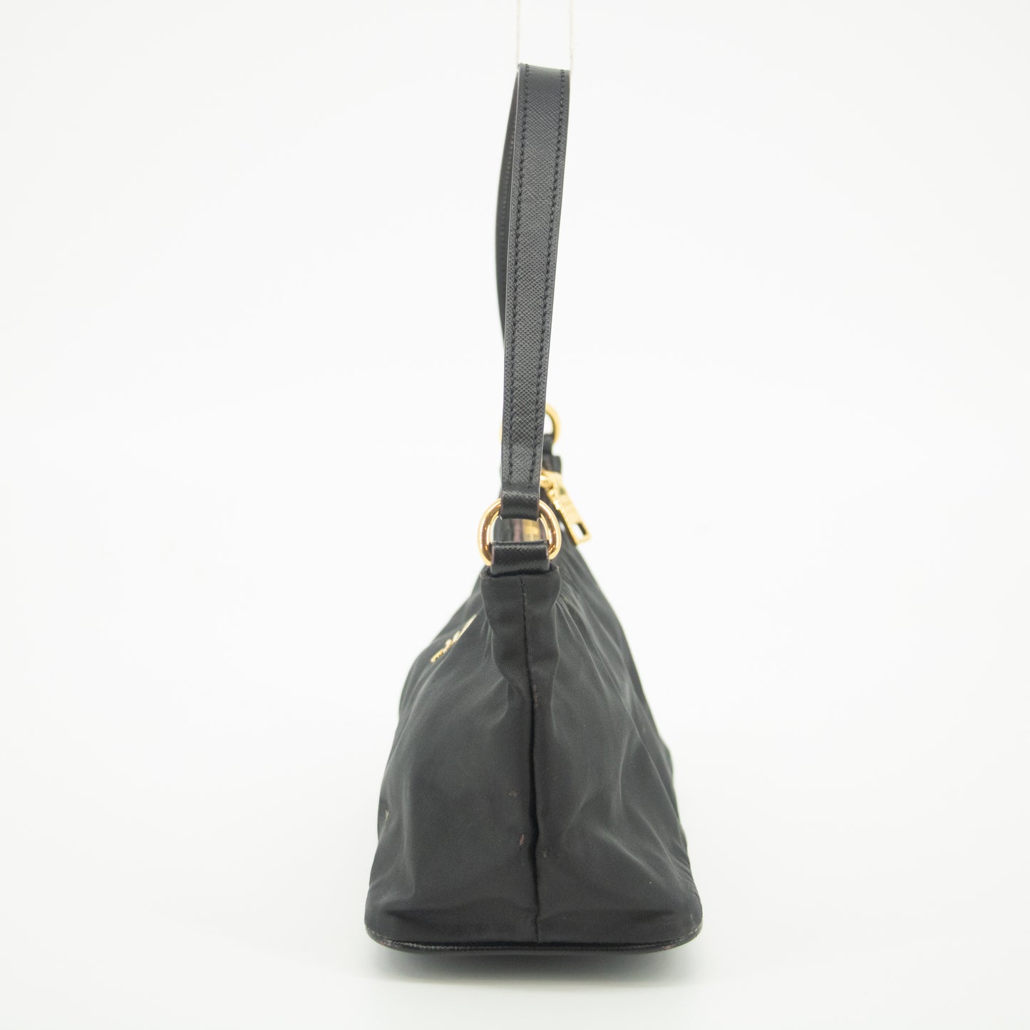 Prada Black Nylon Tessuto Pochette Bag #2308