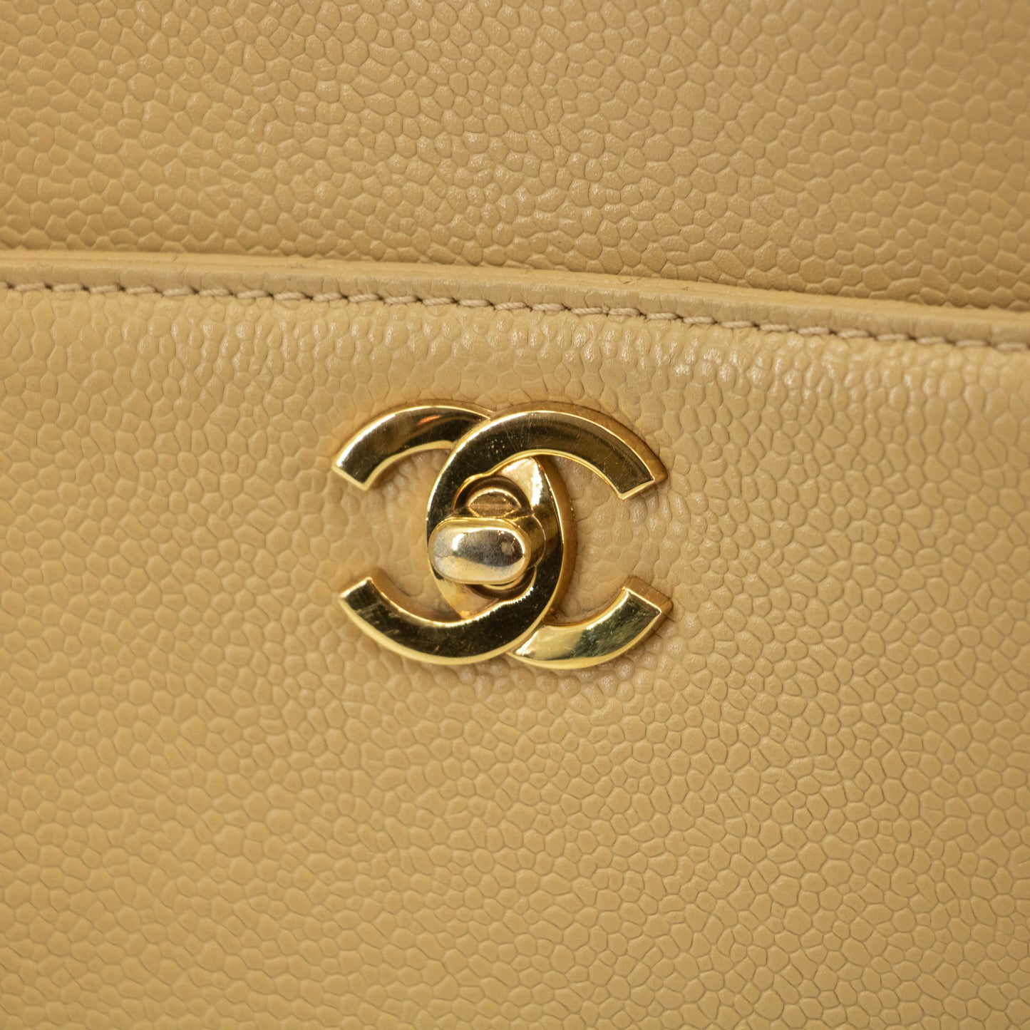 Chanel CC Turnlock Caviar Skin Handbag #2337