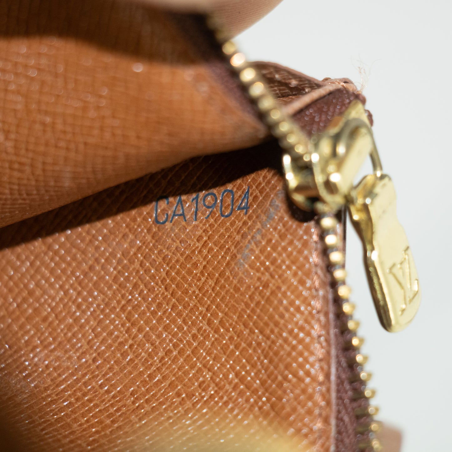 Louis Vuitton Monogram Pochette Porto Monnaie Credit Long Wallet #2386