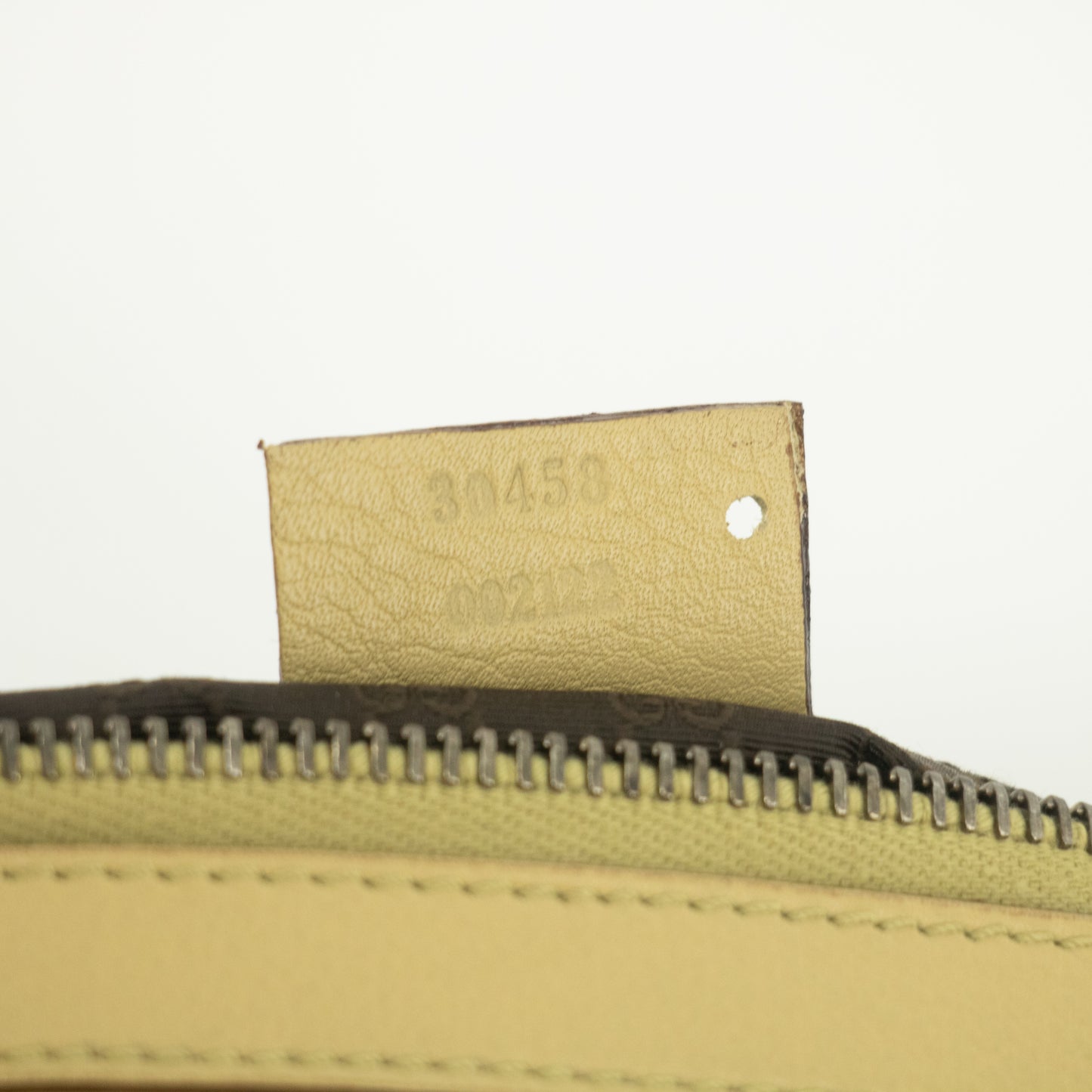 Gucci Khaki Leather Mini Boston Bag #2407