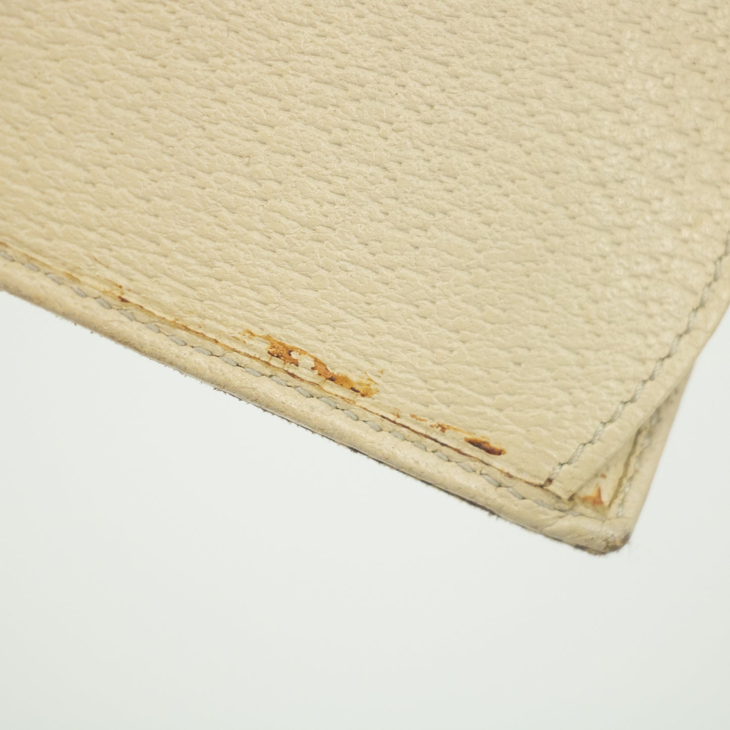 Gucci Brown x Ivory GG Canvas x Leather Long Wallet #2418