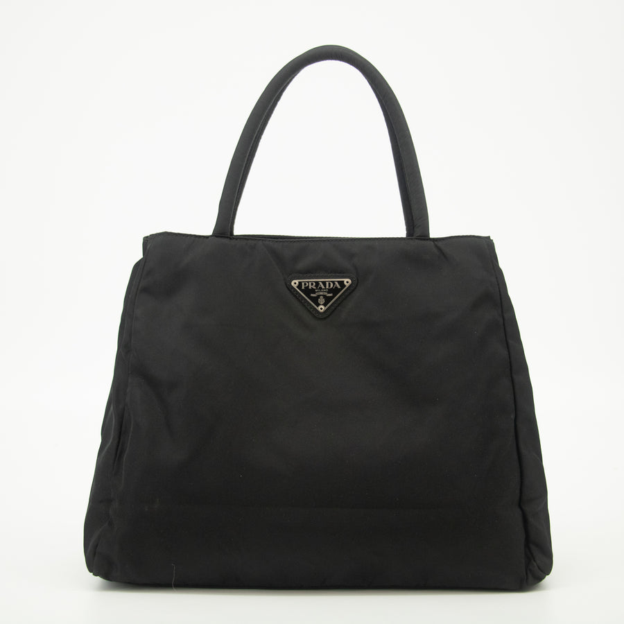 Prada Black Tessuto Nylon Tote Bag #2459