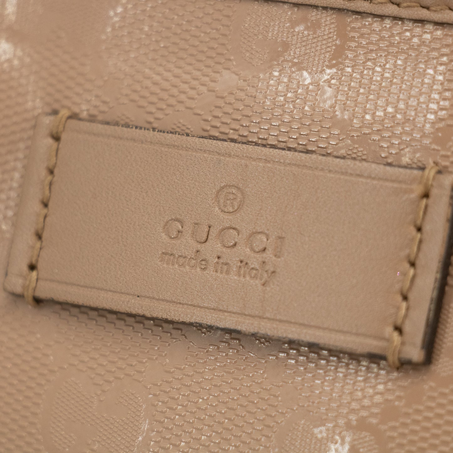 Gucci GG Imprime PVC Tote Bag Pink #2575