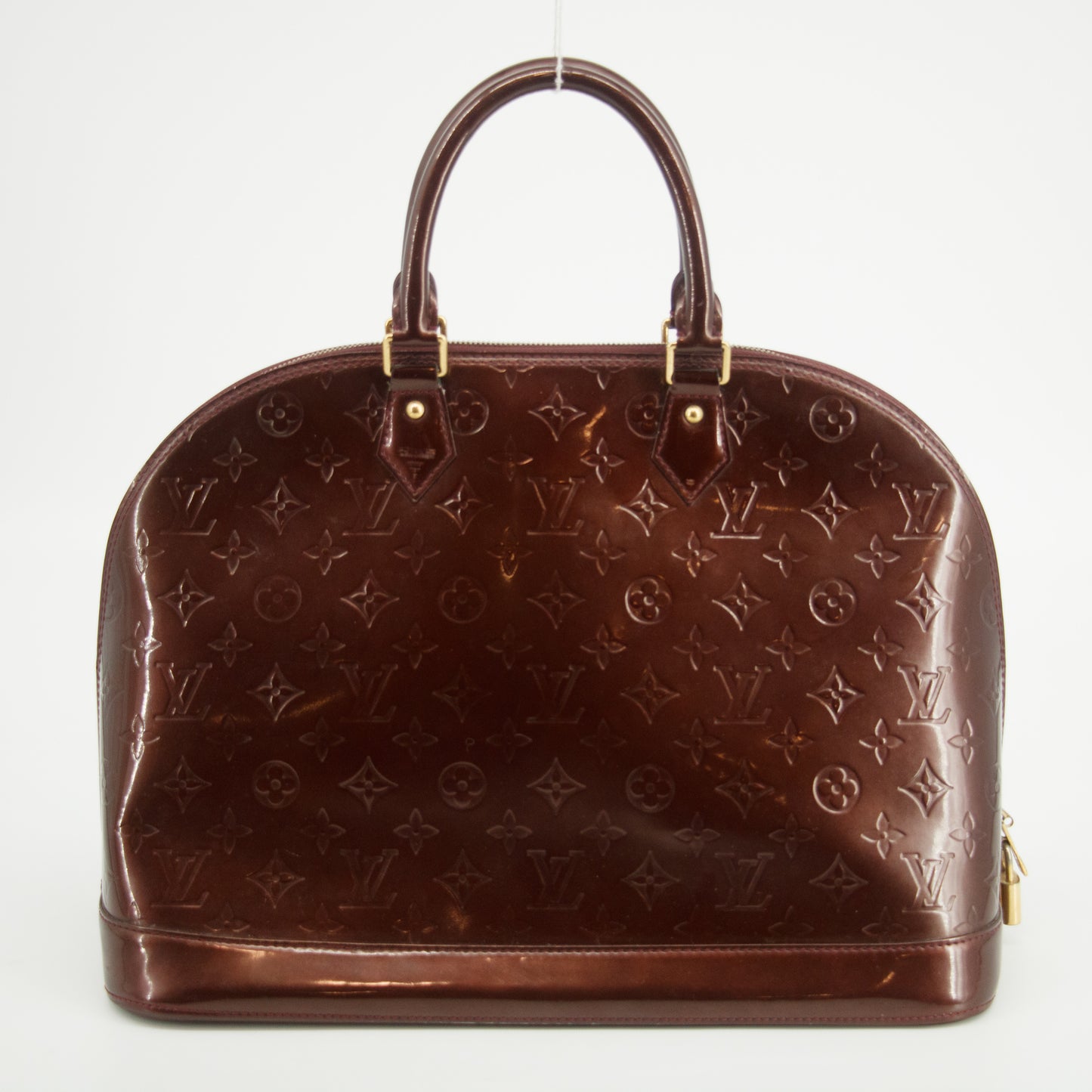 Louis Vuitton Purple Vernis Alma MM #2584