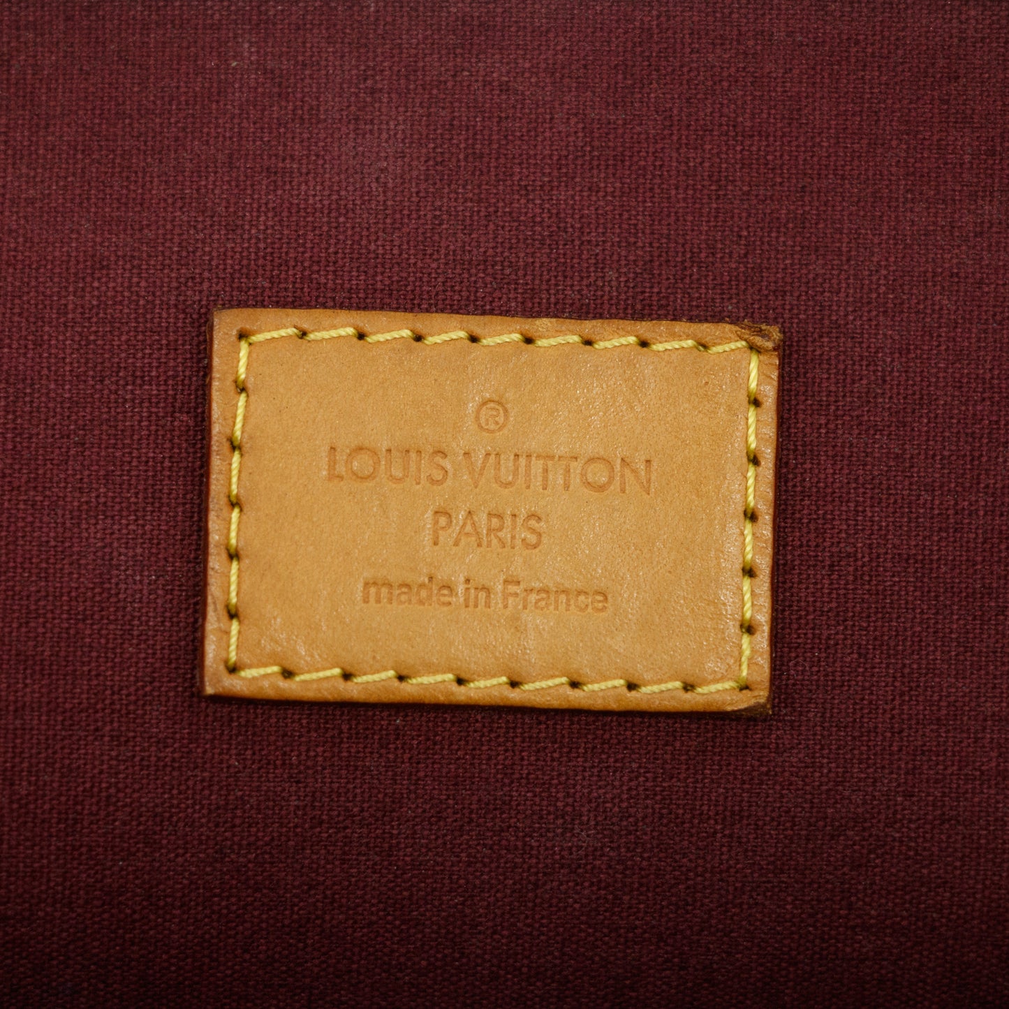 Louis Vuitton Purple Vernis Alma MM #2584