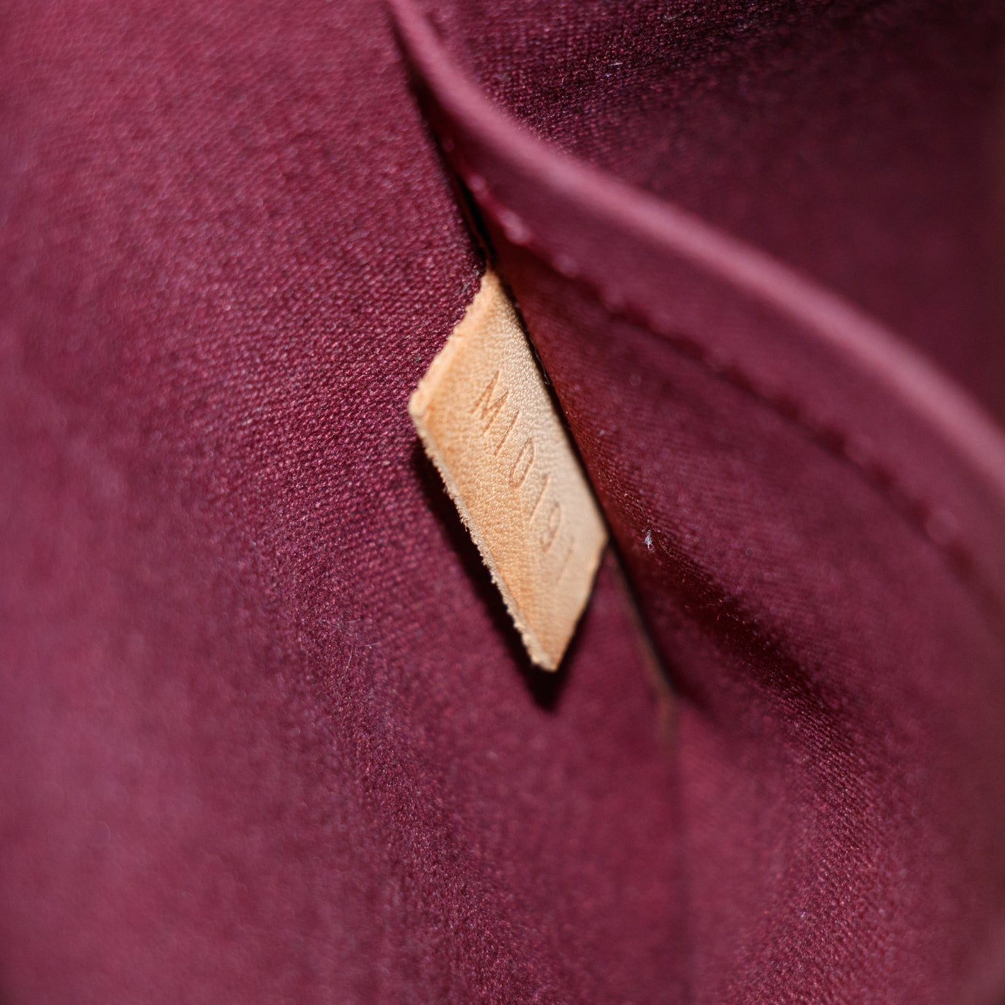 Louis Vuitton Purple Vernis Alma MM #2584