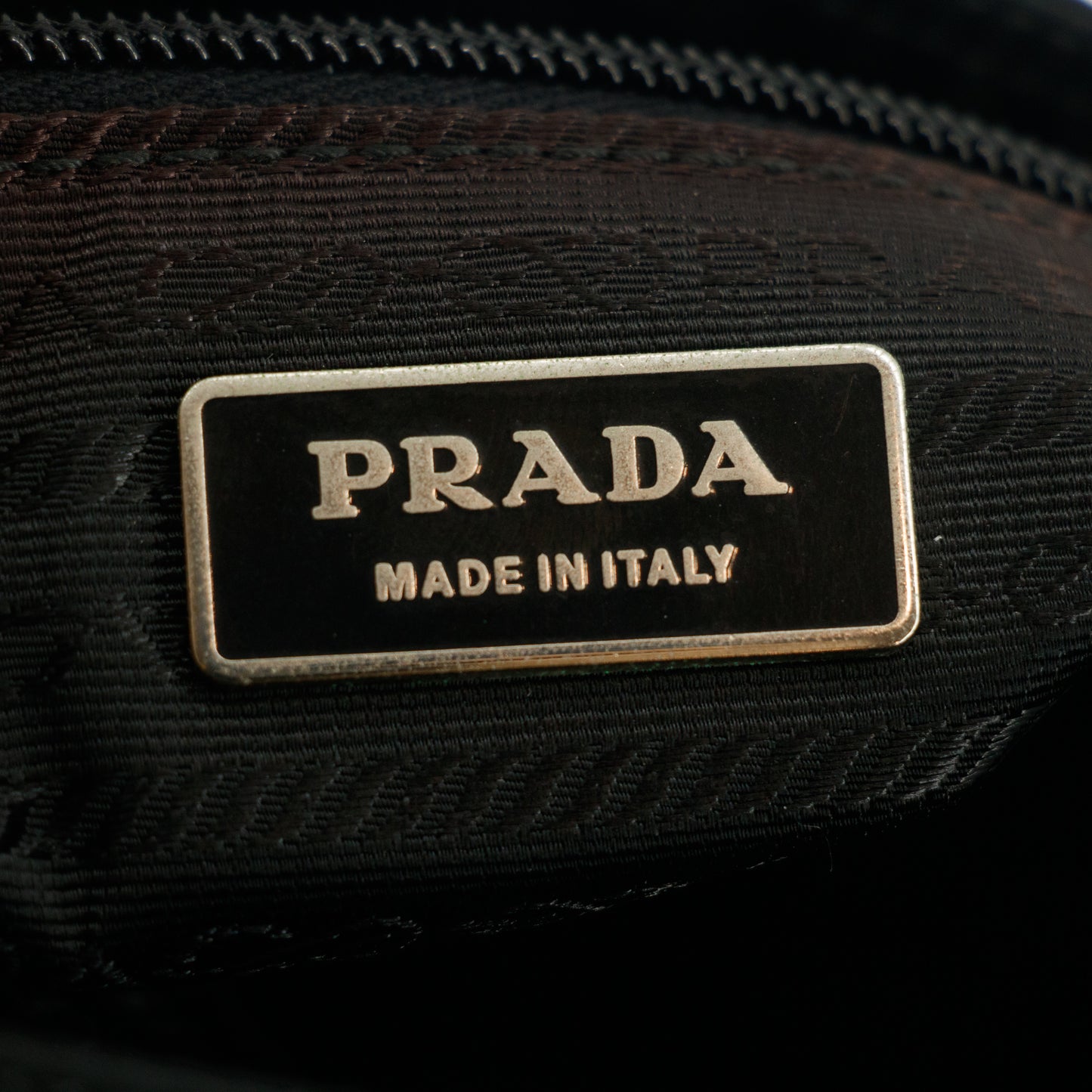 Prada Black Tessuto Nylon Crossbody #2586