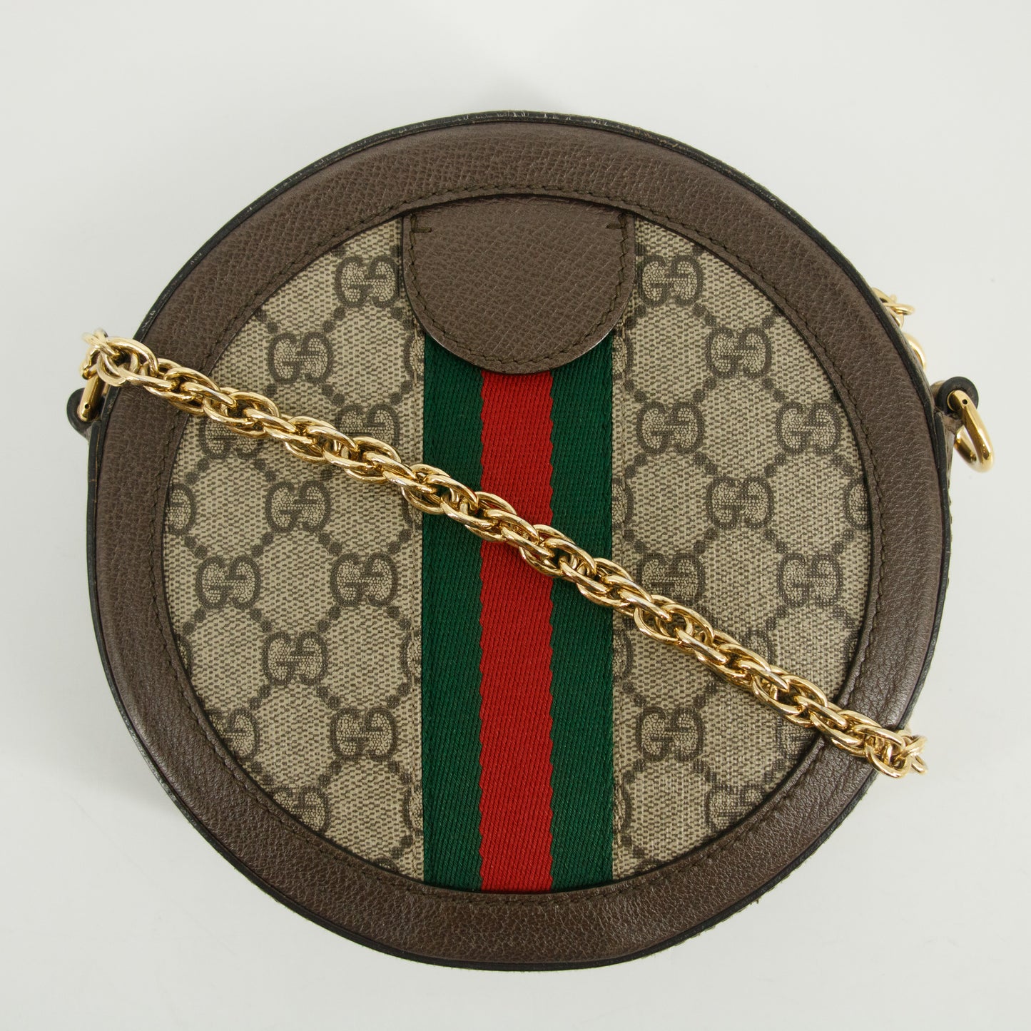 Gucci Brown Supreme GG Marmont Sherry Line Shoulder Bag #2587