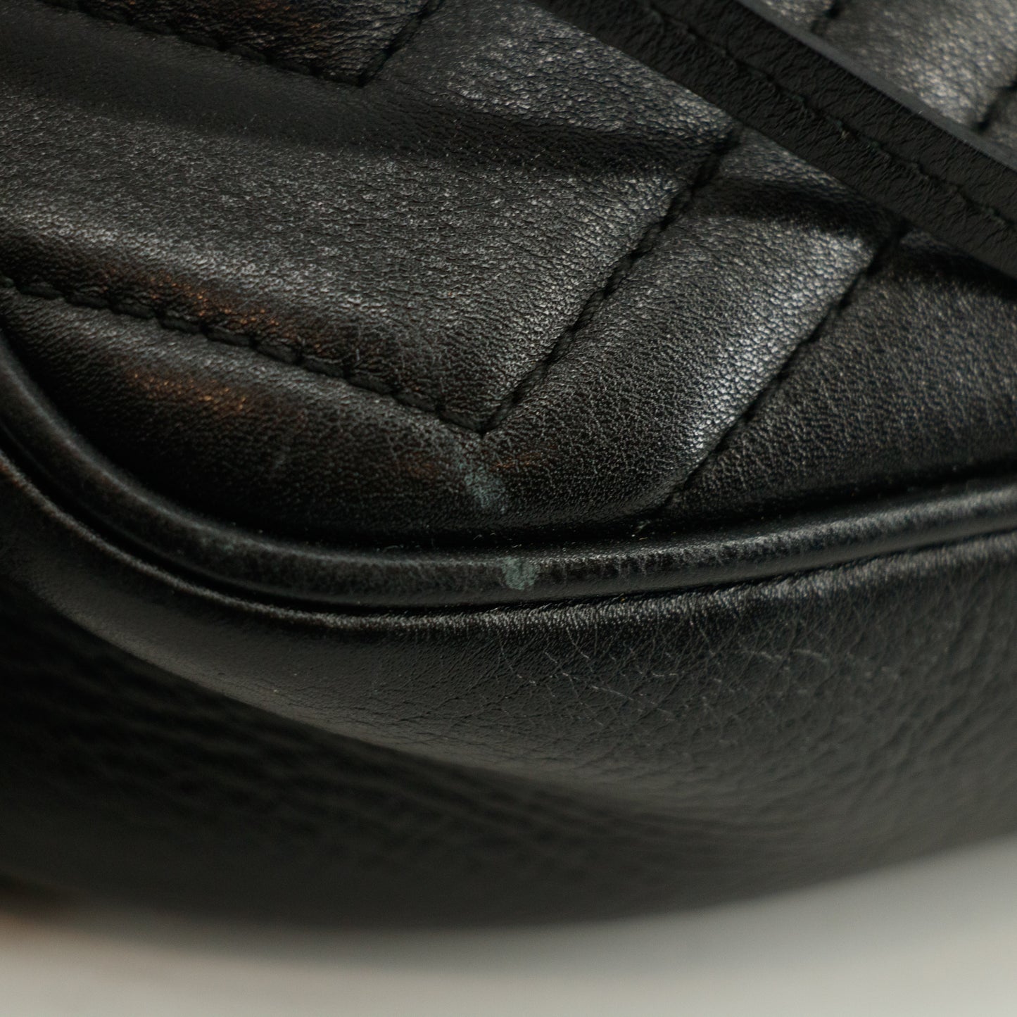 Gucci Black Marmont Chain Shoulder Bag #2589