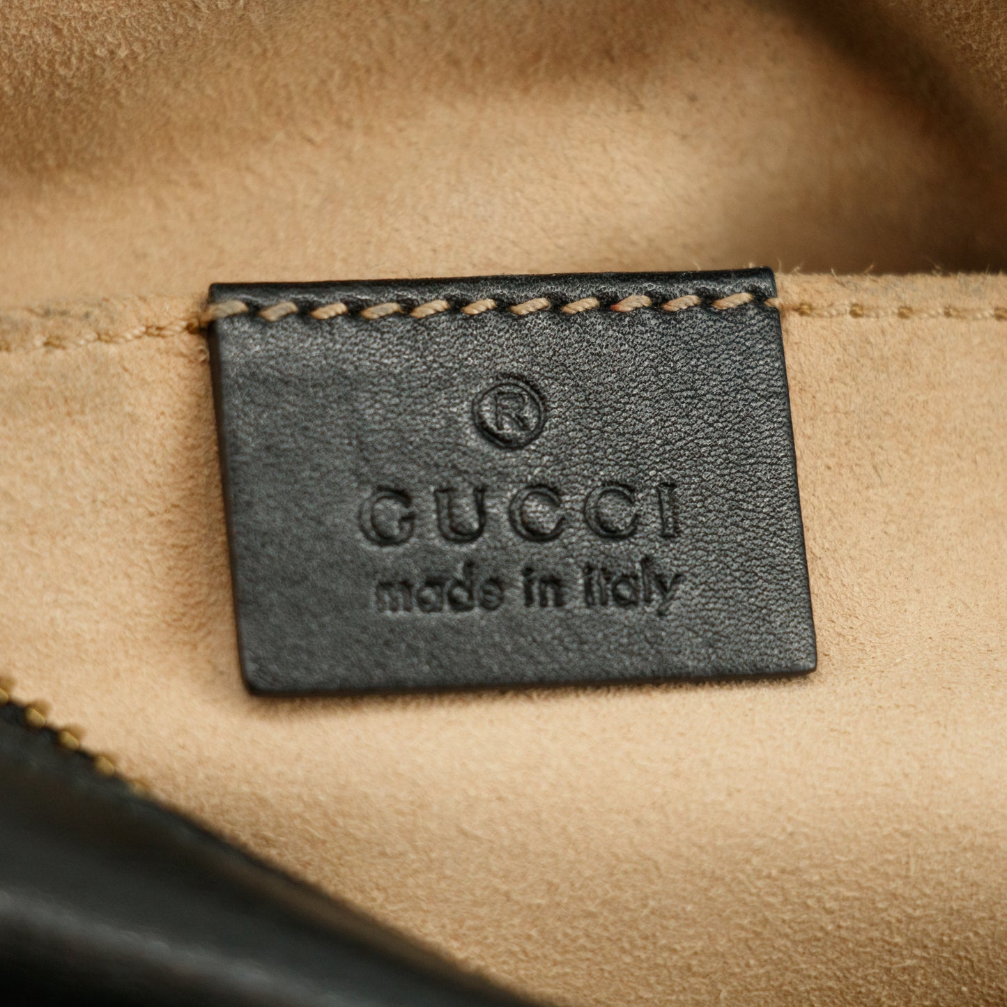 Gucci Black Marmont Chain Shoulder Bag #2589