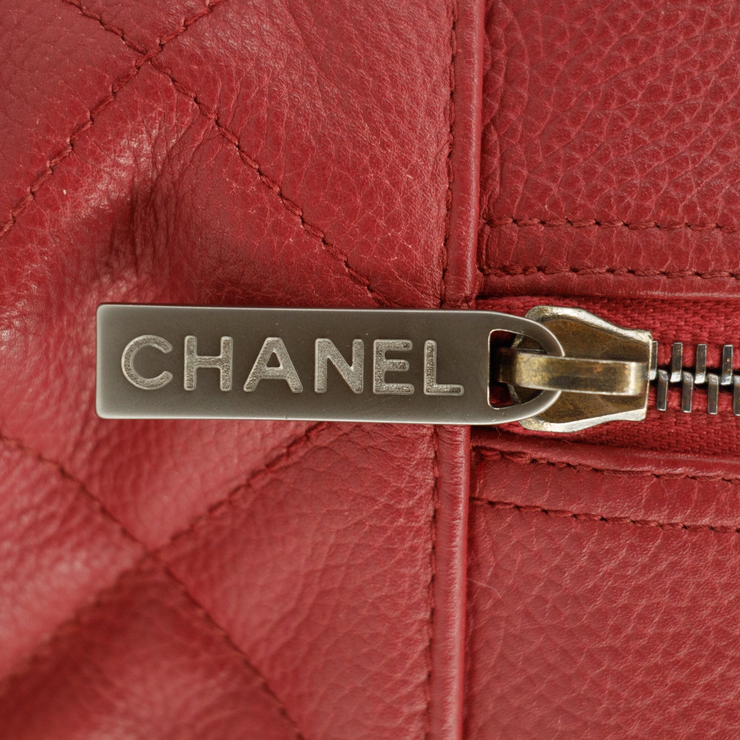 Chanel Caviar Skin Boston Pink Handbag Patent Handles 6 Series #2623