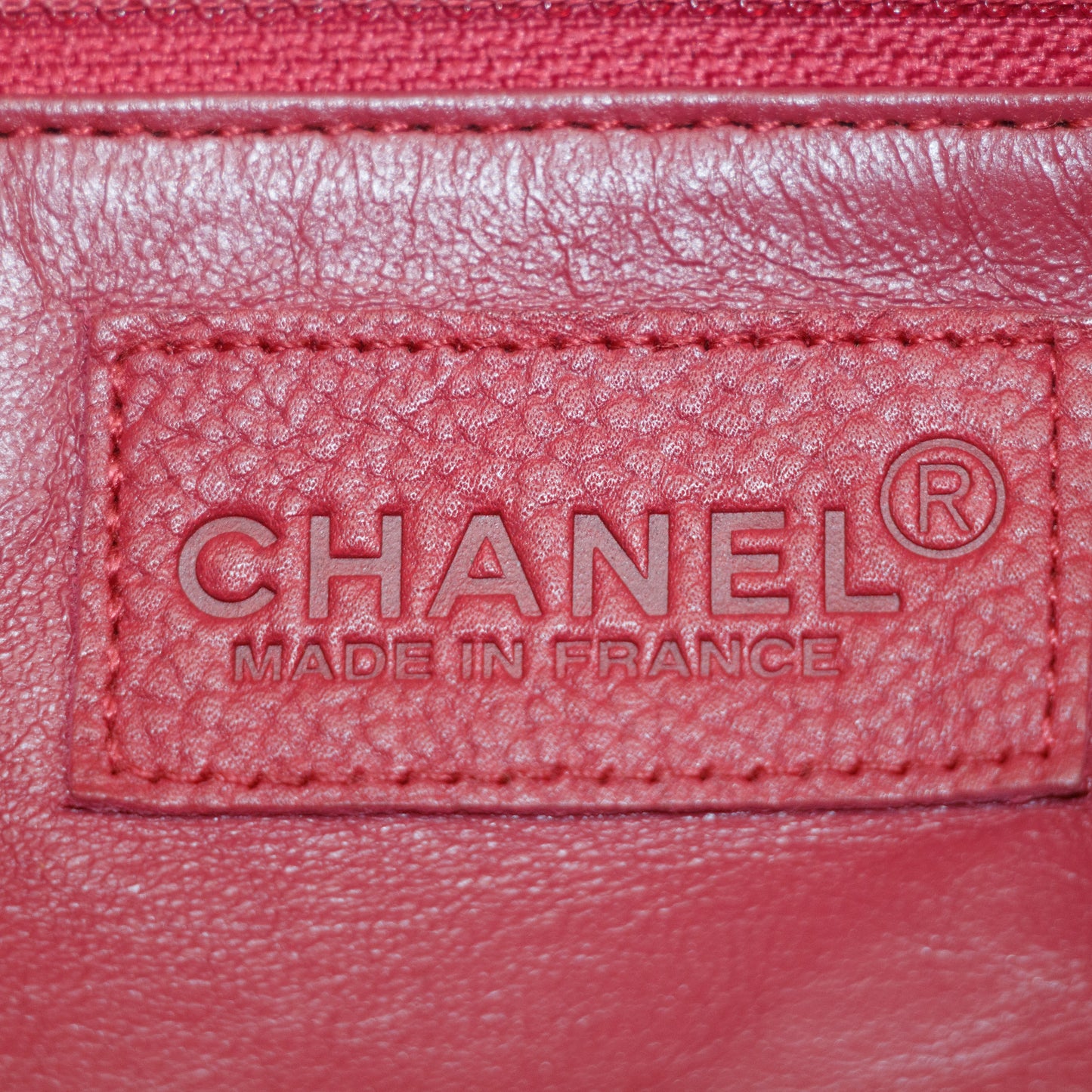 Chanel Caviar Skin Boston Pink Handbag Patent Handles 6 Series #2623