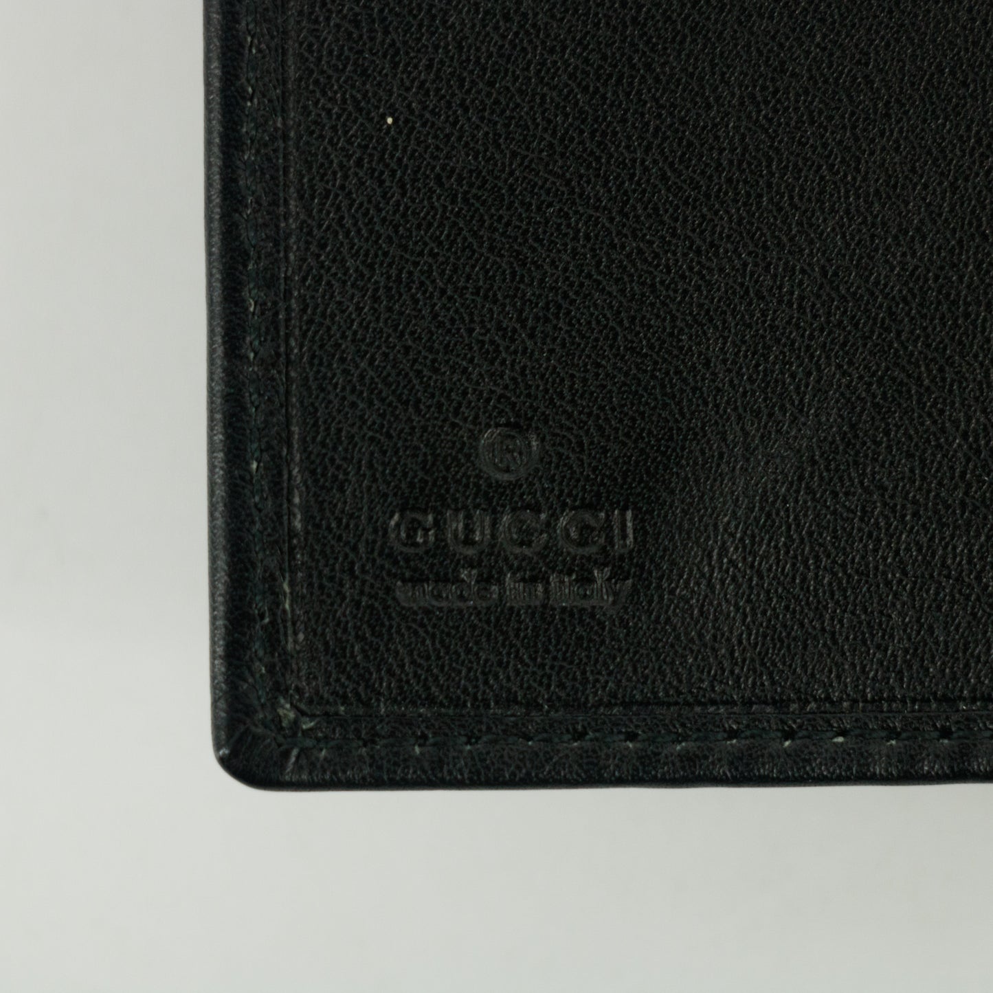 Gucci Black Leather Card Case #2645