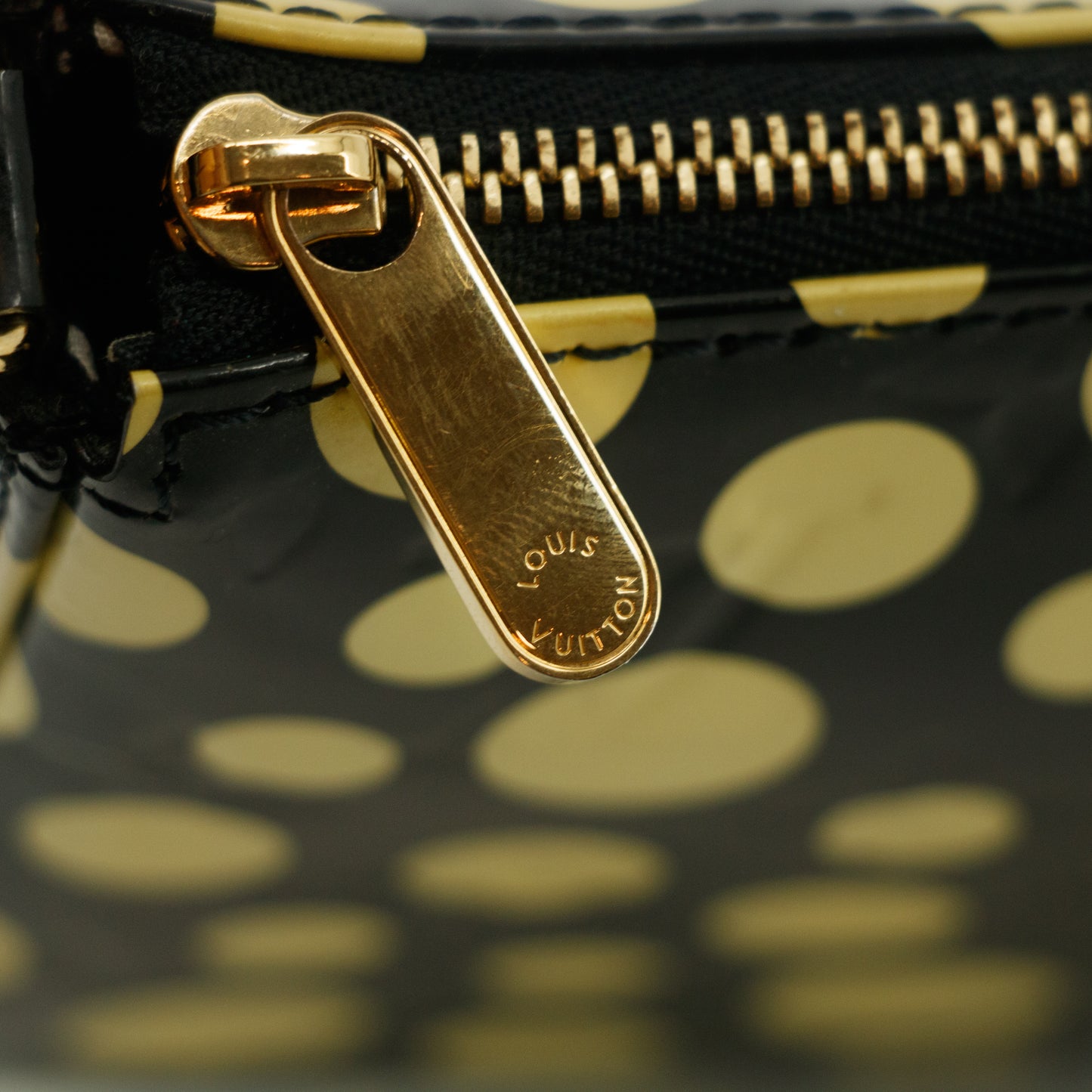 Louis Vuitton Vernis Yayoi Kusama Polka Dot Pochette Accessories Pouch #2691