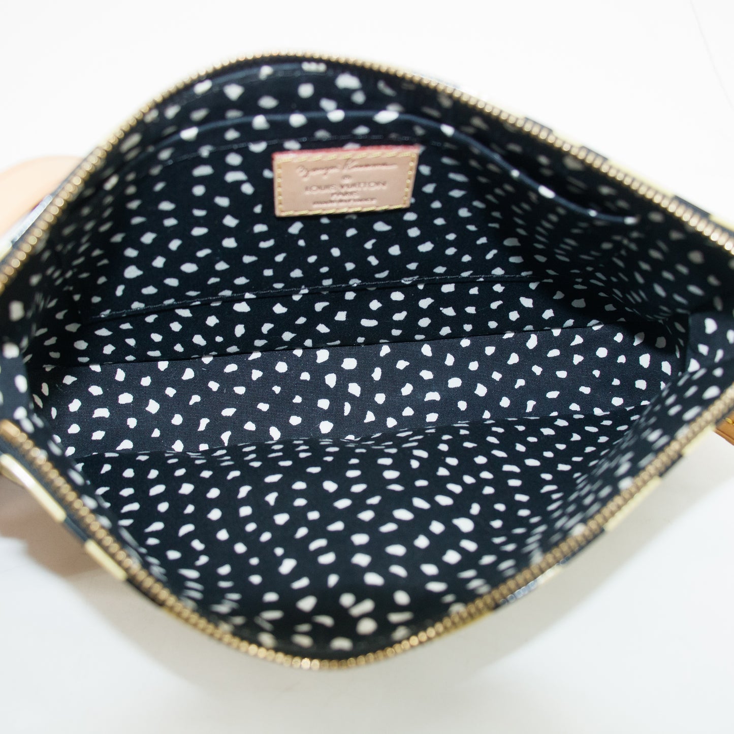 Louis Vuitton Vernis Yayoi Kusama Polka Dot Pochette Accessories Pouch #2691