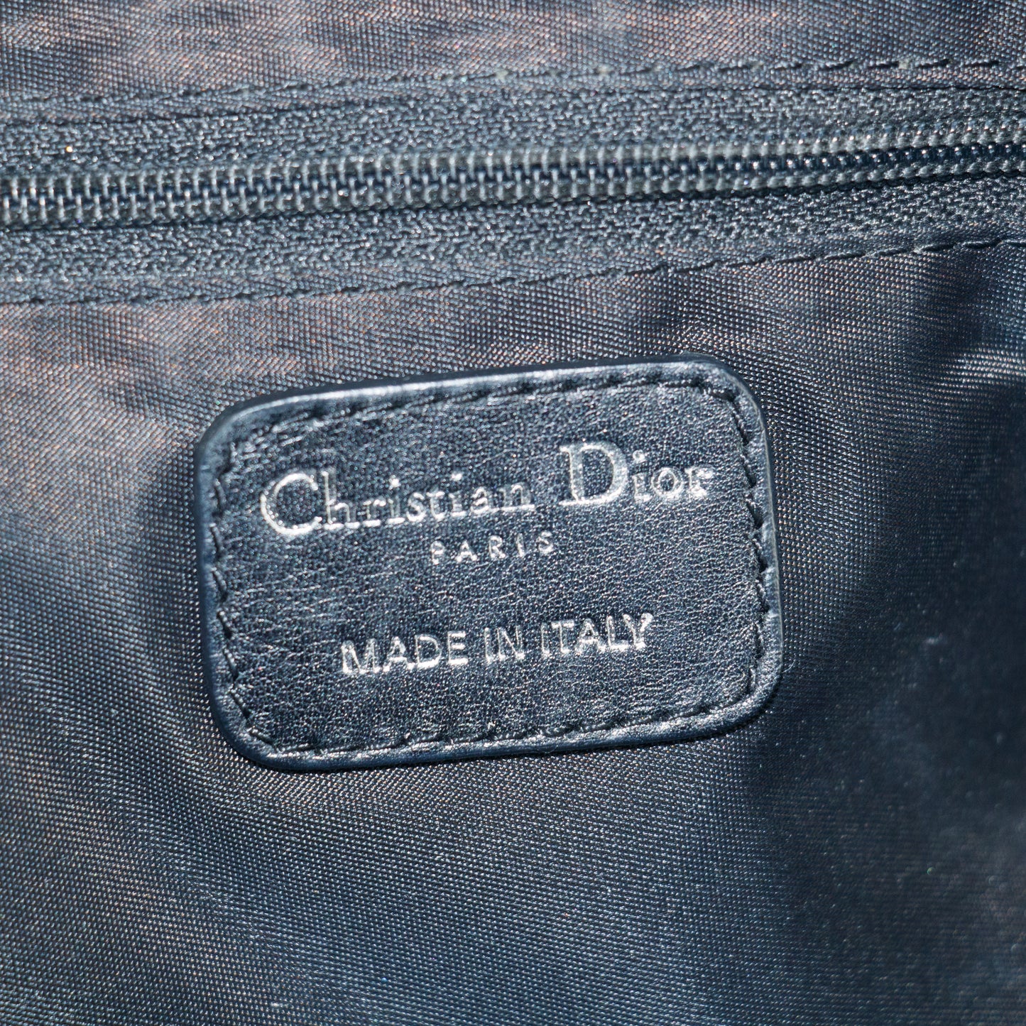 Christian Dior Cannage Quilted Nylon Tote Bag #2696