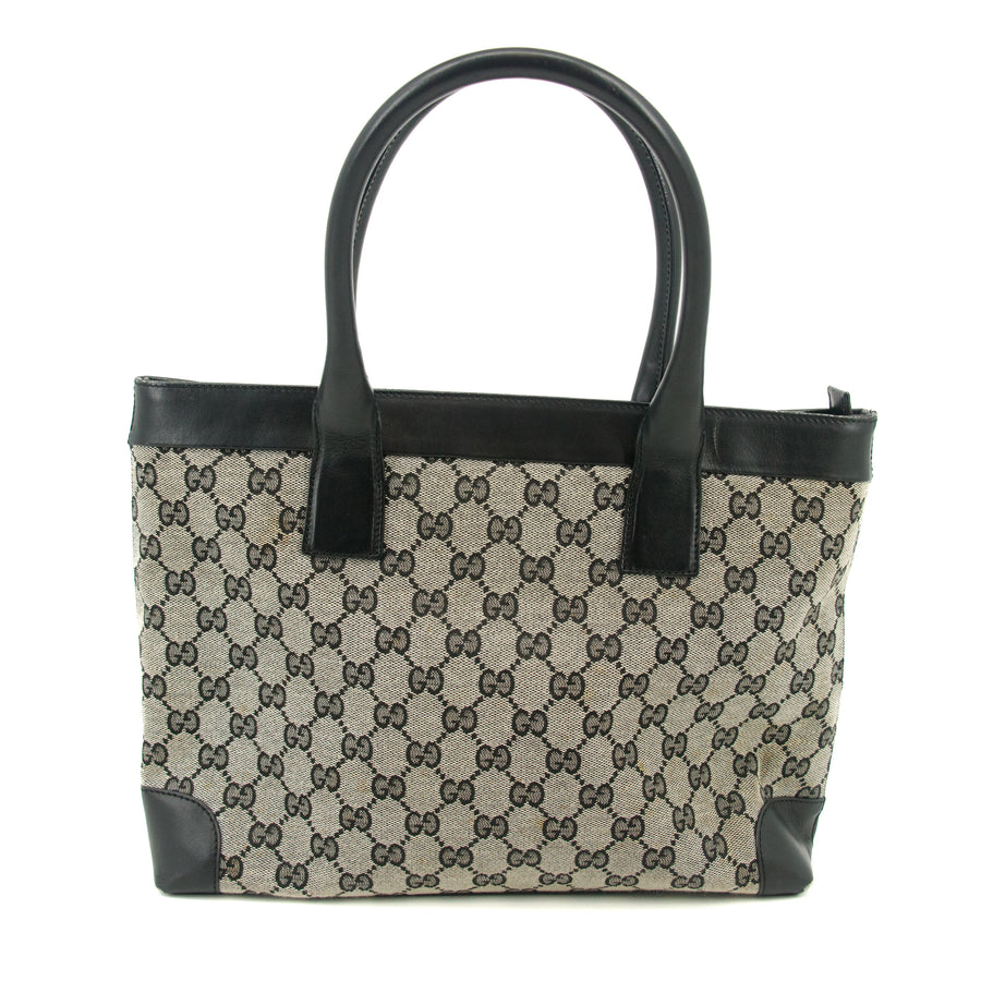 Gucci GG Canvas Black Tote Bag #3194