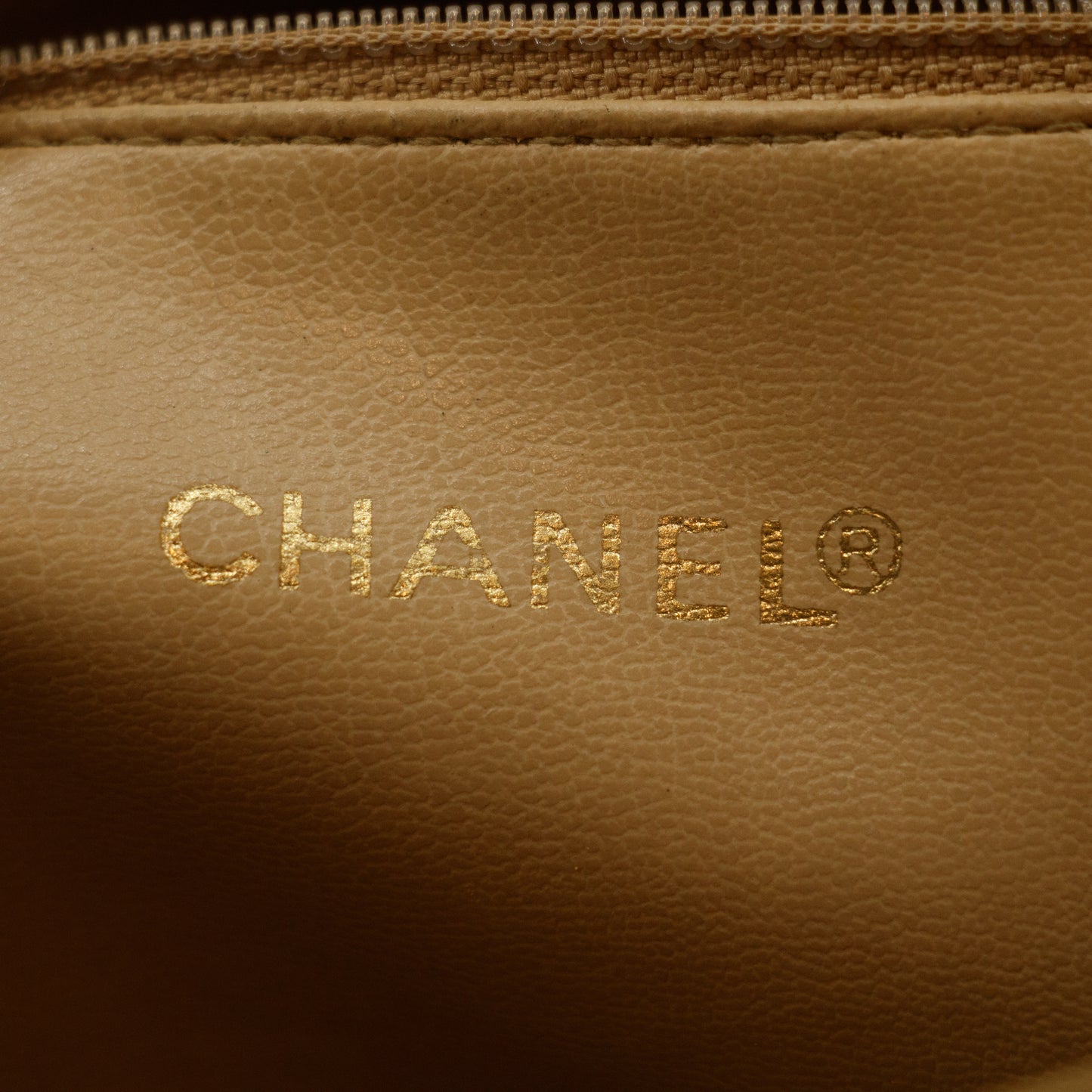 Chanel Beige Timeless Matelasse Lambskin Shoulder Bag #3303