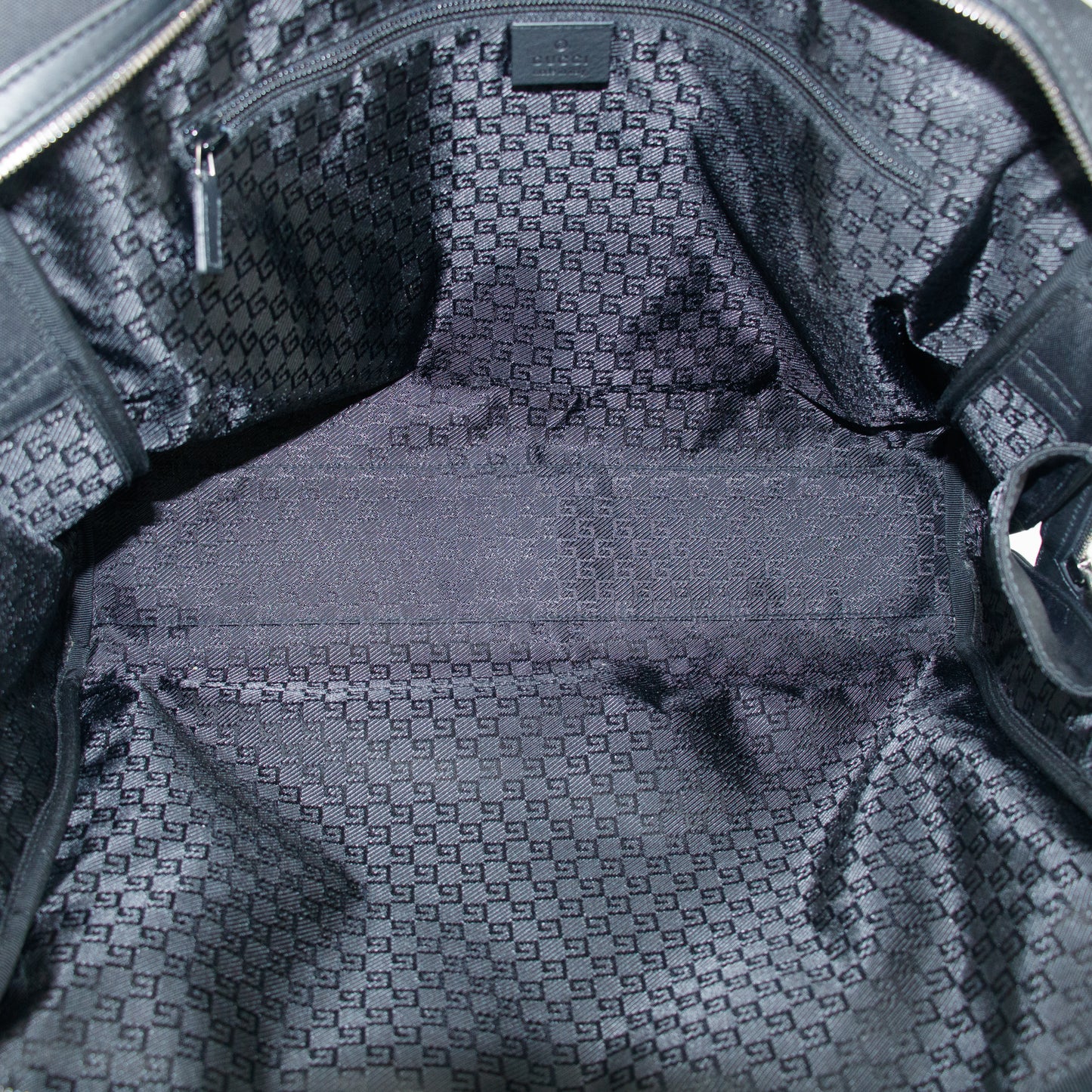 Gucci Black Canvas Breifcase Business Bag #3401