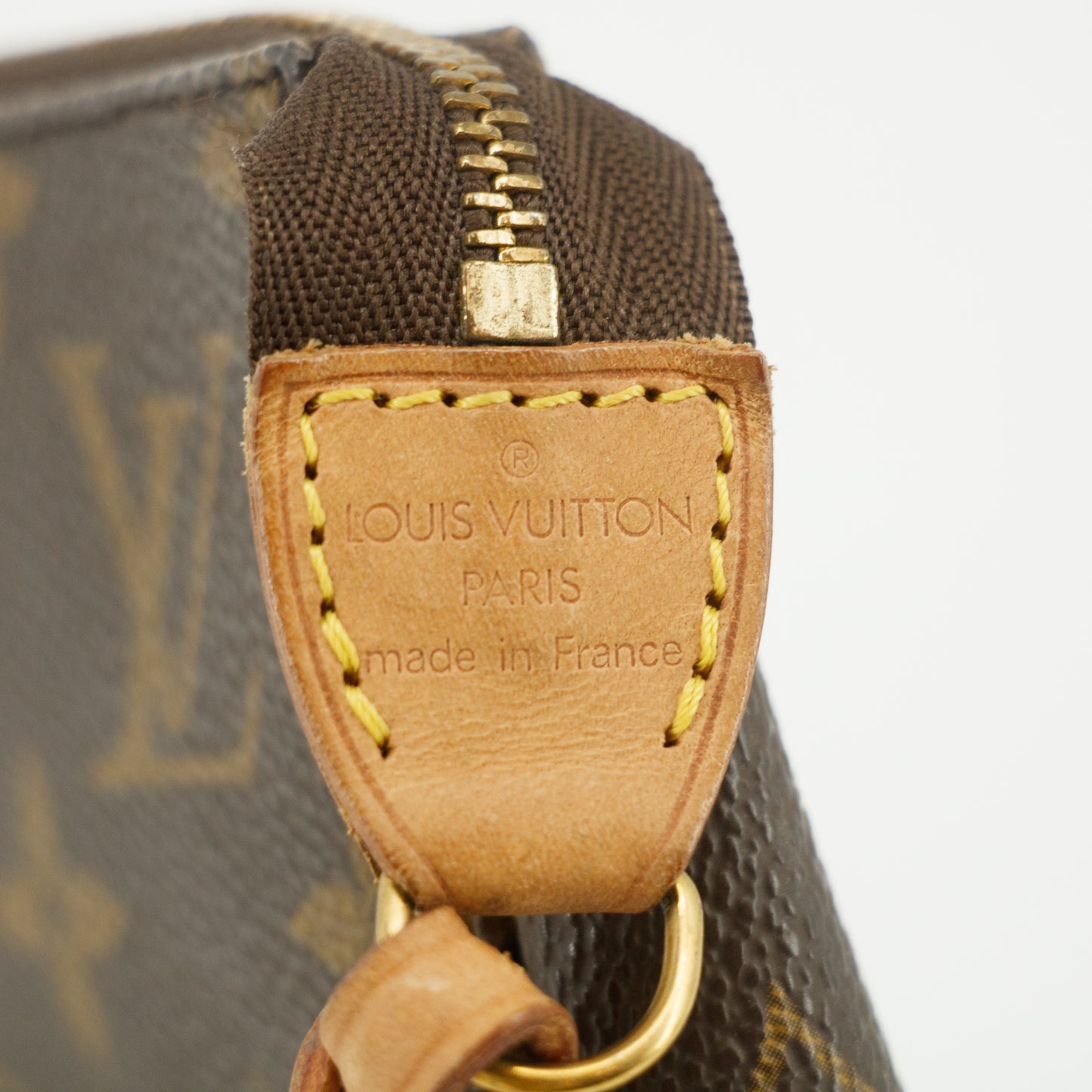 Louis Vuitton Monogram Canvas Brown Pochette Accessories Shoulder Bag #3462