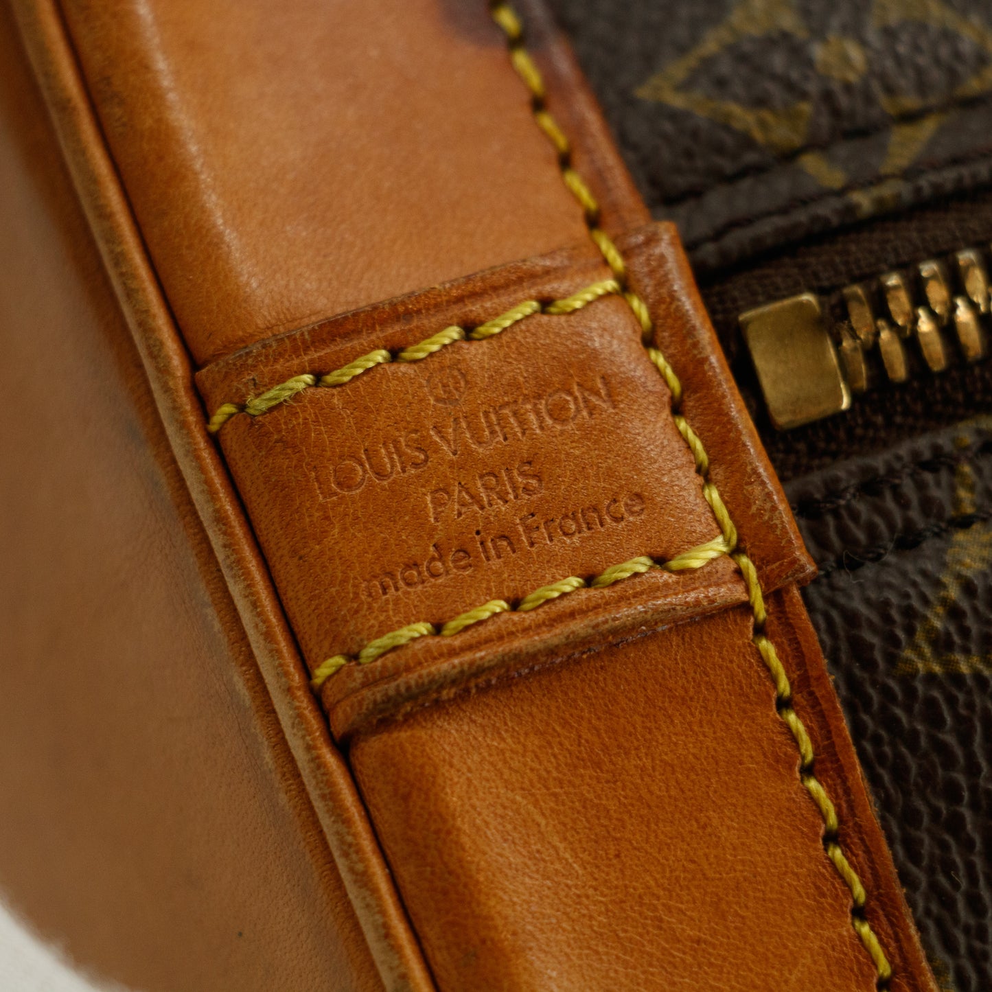 Louis Vuitton Monogram Canvas Alma PM Brown Tote Bag #3488