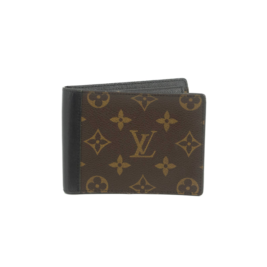 Louis Vuitton Monogram Canvas Brown Macassar Bifold Wallet #3512