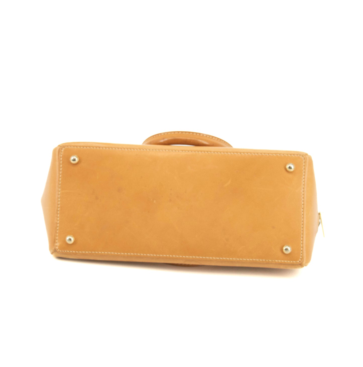 Celine Brown Suede Leather Mini Boston Bag #3563