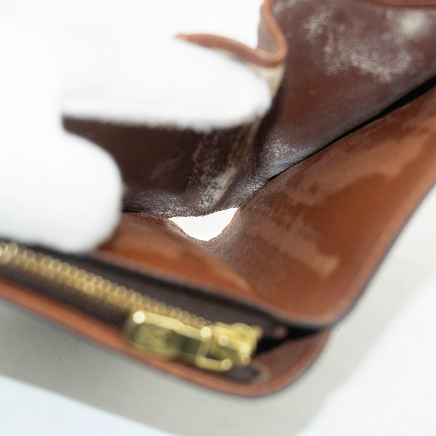 Louis Vuitton Monogram Canvas Brown Compact Wallet #3699