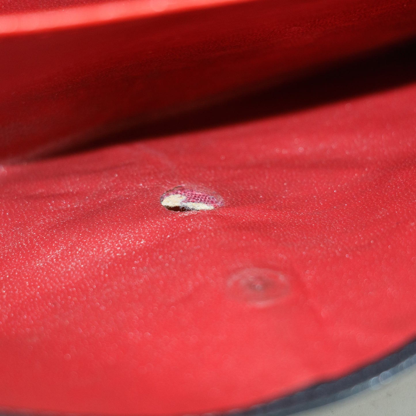 Christian Dior Vintage Black Leather Long Wallet #3818