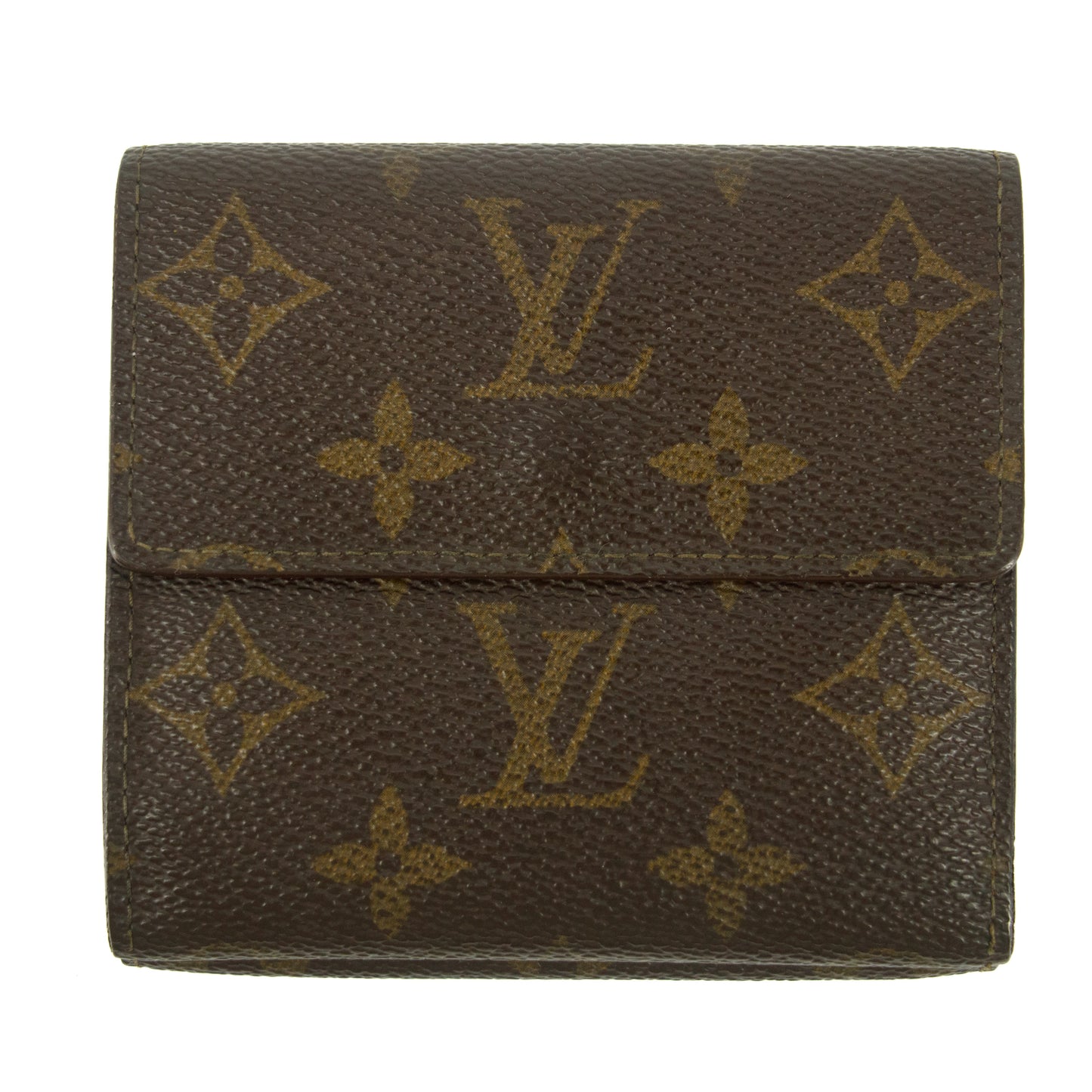 Louis Vuitton Monogram Canvas Elise Compact Wallet #5152