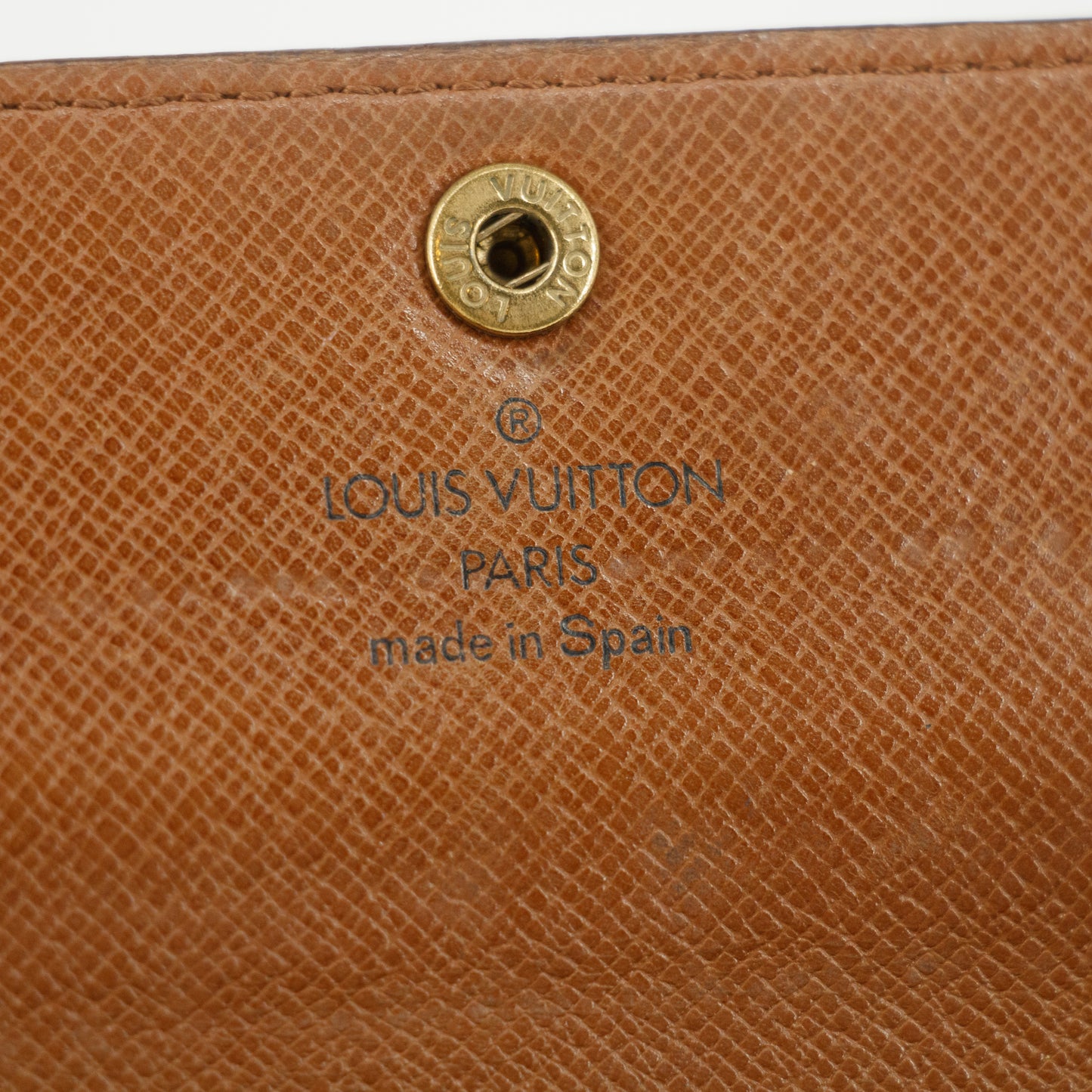 Lous Vuitton Monogram Canvas Sarah Long Wallet #5157