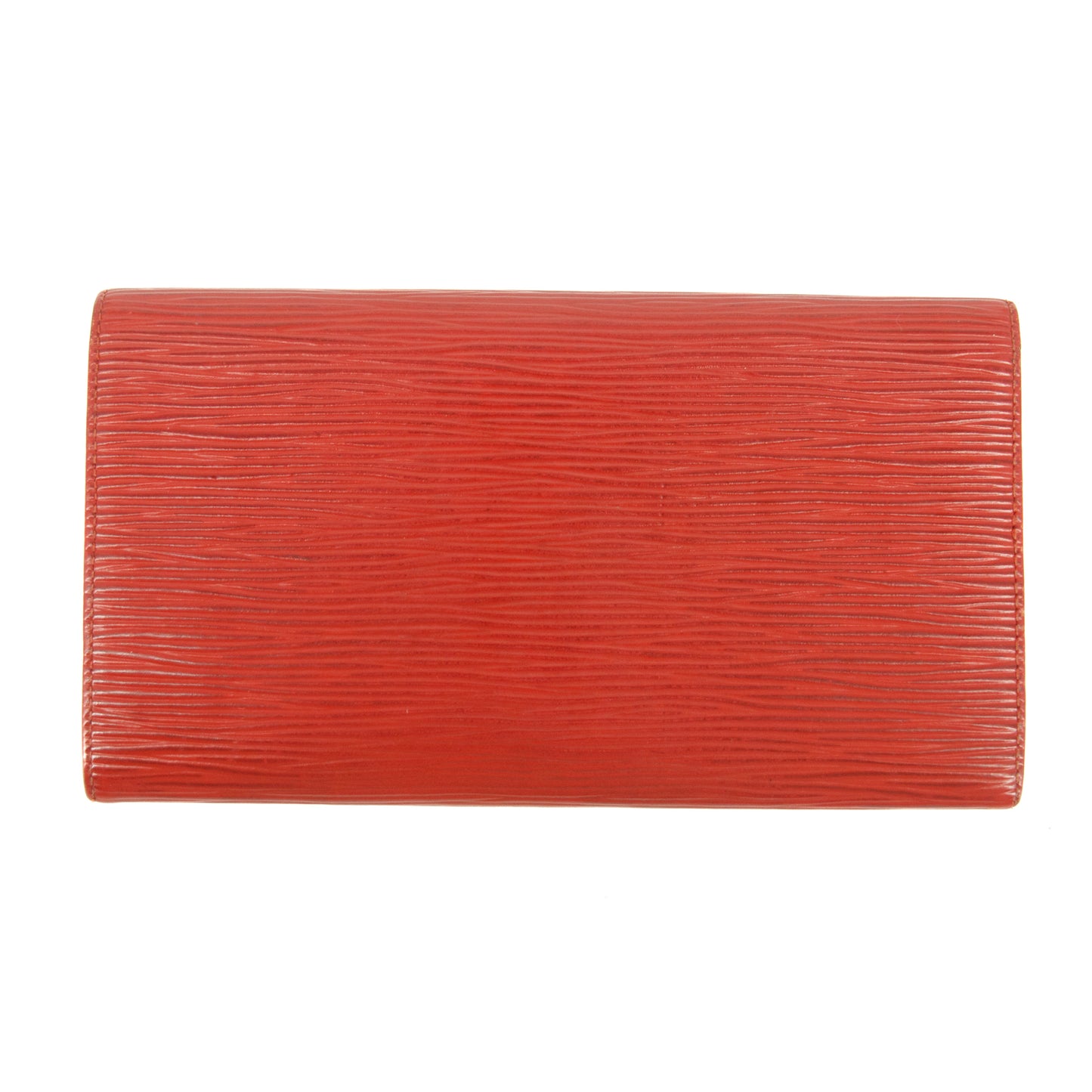 Louis Vuitton Red Epi Leather Long Wallet #5164