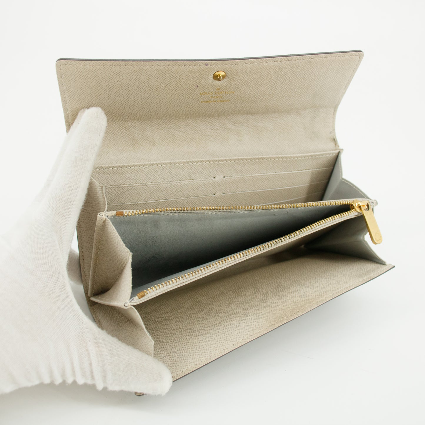 Louis Vuitton Monogram Canvas Dentelle Sarah Long Wallet #5205