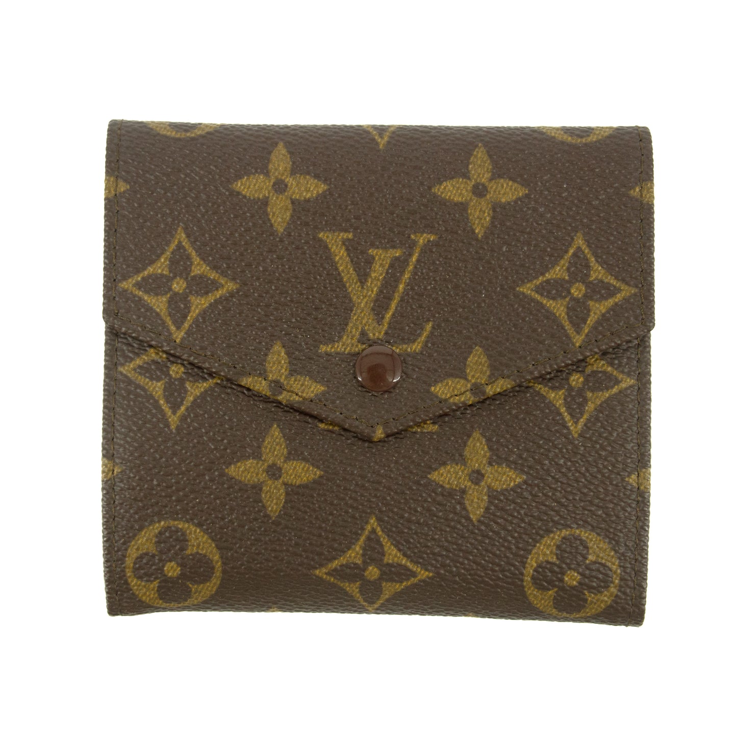 Louis Vuitton Monogram Canvas Brown Victorine Wallet #5238
