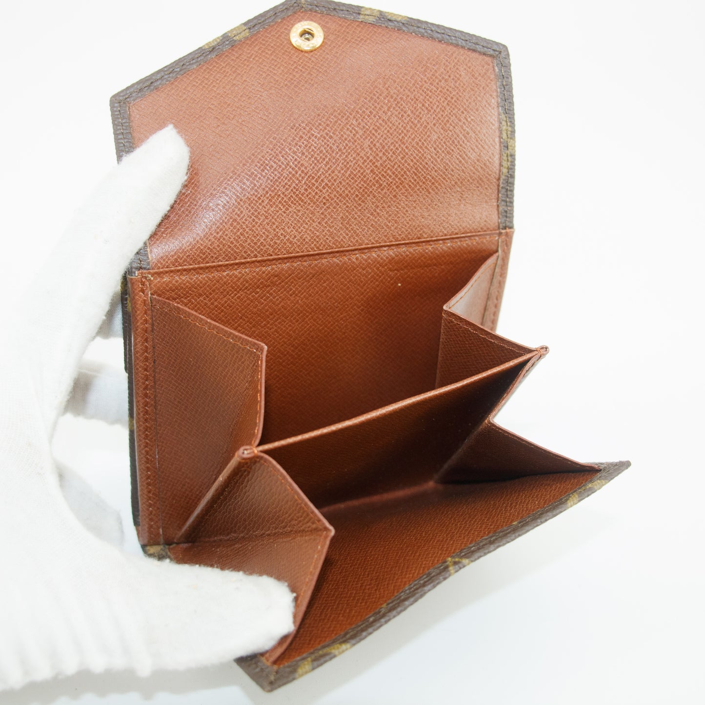 Louis Vuitton Monogram Canvas Brown Victorine Wallet #5238