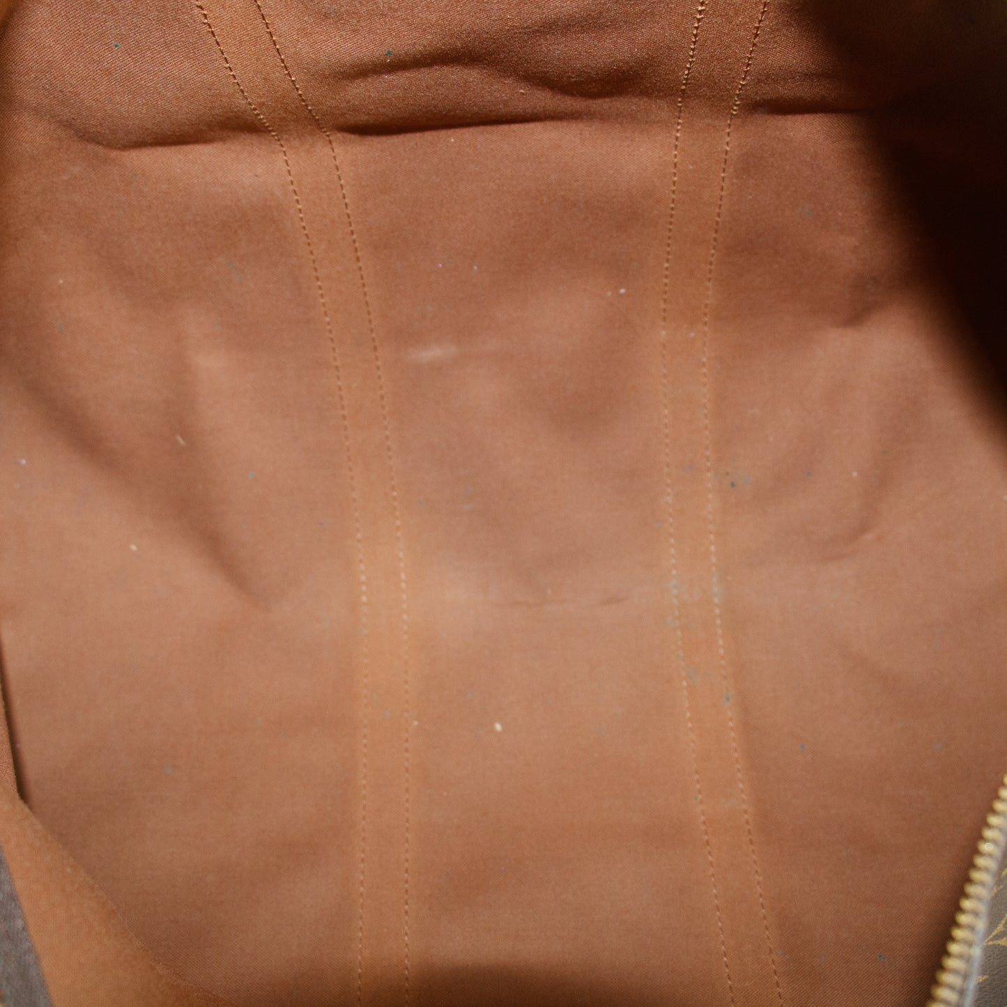 Louis Vuitton Monogram Canvas Brown Keepall Boston Bag #5270
