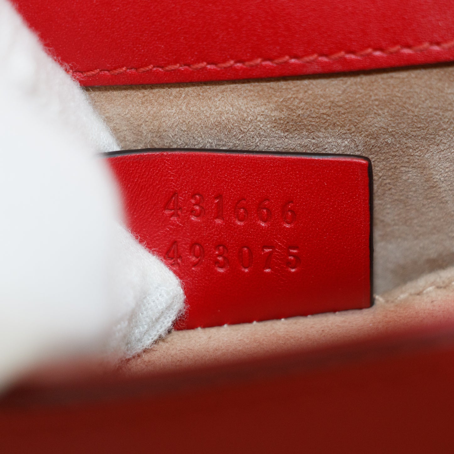 Gucci Sylvie Web Leather Red Chain Shoulder Bag #5295