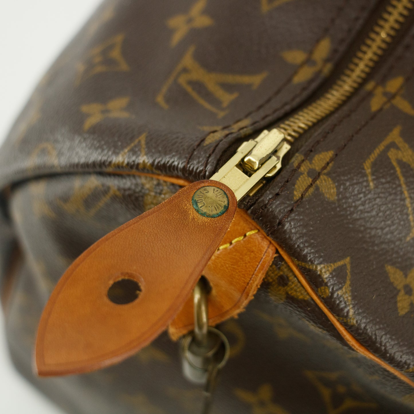 Louis Vuitton Monogram Canvas Brown Speedy 40 Handbag #6290