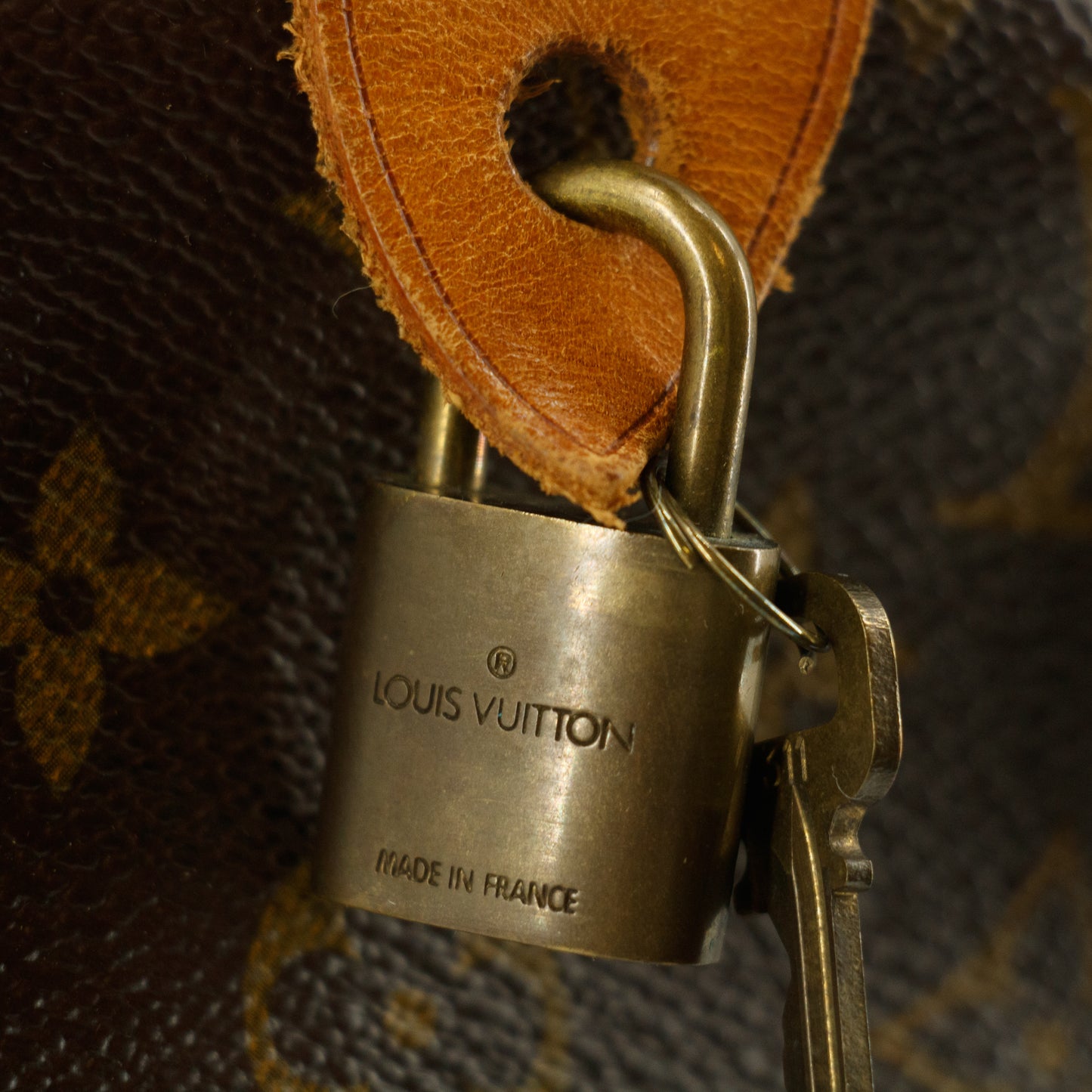 Louis Vuitton Monogram Canvas Brown Speedy 40 Handbag #6290